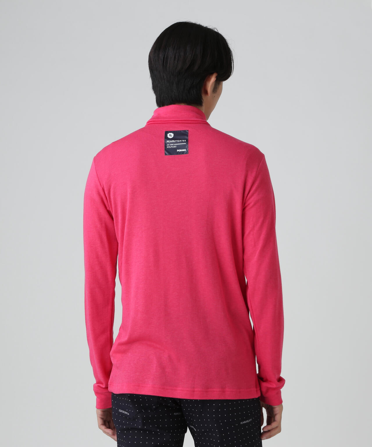 PG BODY】スーパーファインウール長袖タートルネックカットソー