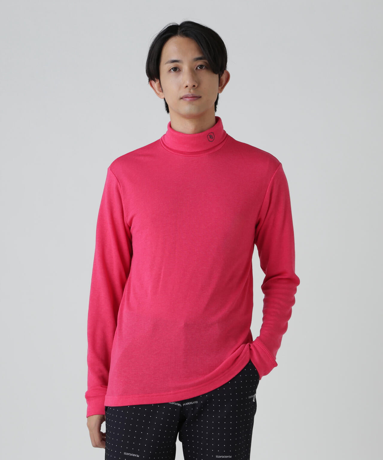 PG BODY】スーパーファインウール長袖タートルネックカットソー