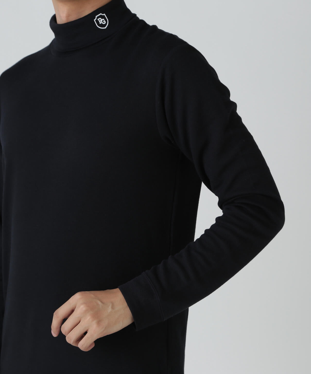 PG BODY】スーパーファインウール長袖タートルネックカットソー