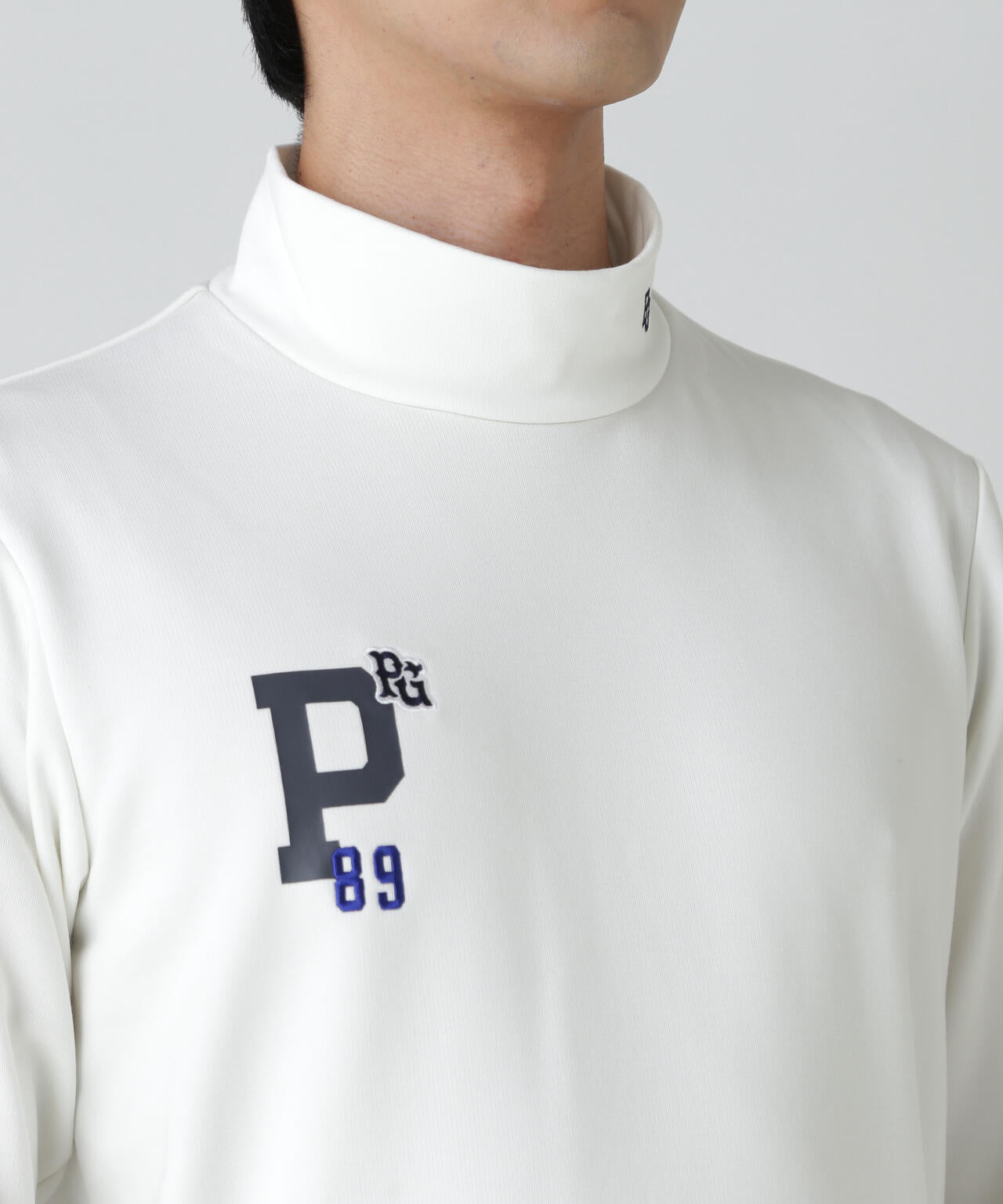 【PG BODY】スーパーファインウールフリース長袖ハイネックカットソー