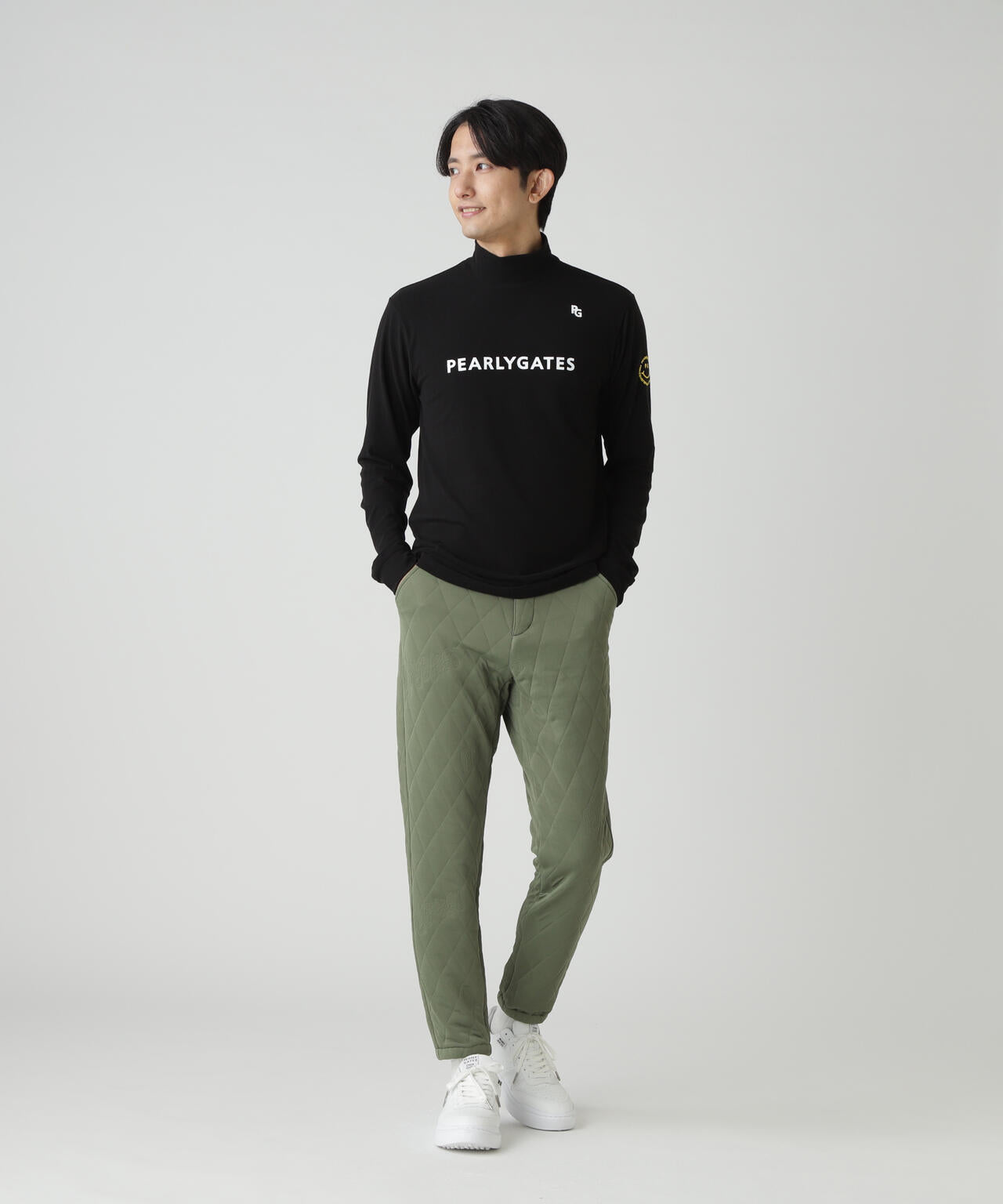 PGisPGラグウォームプレミア長袖ハイネックカットソー