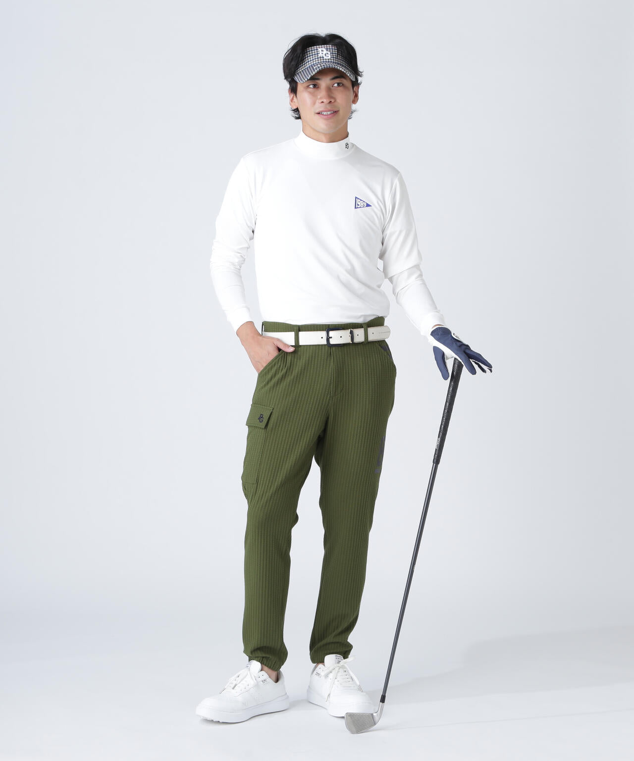 PG BODY】37.5ベア天竺長袖ハイネックカットソー | PEARLY GATES