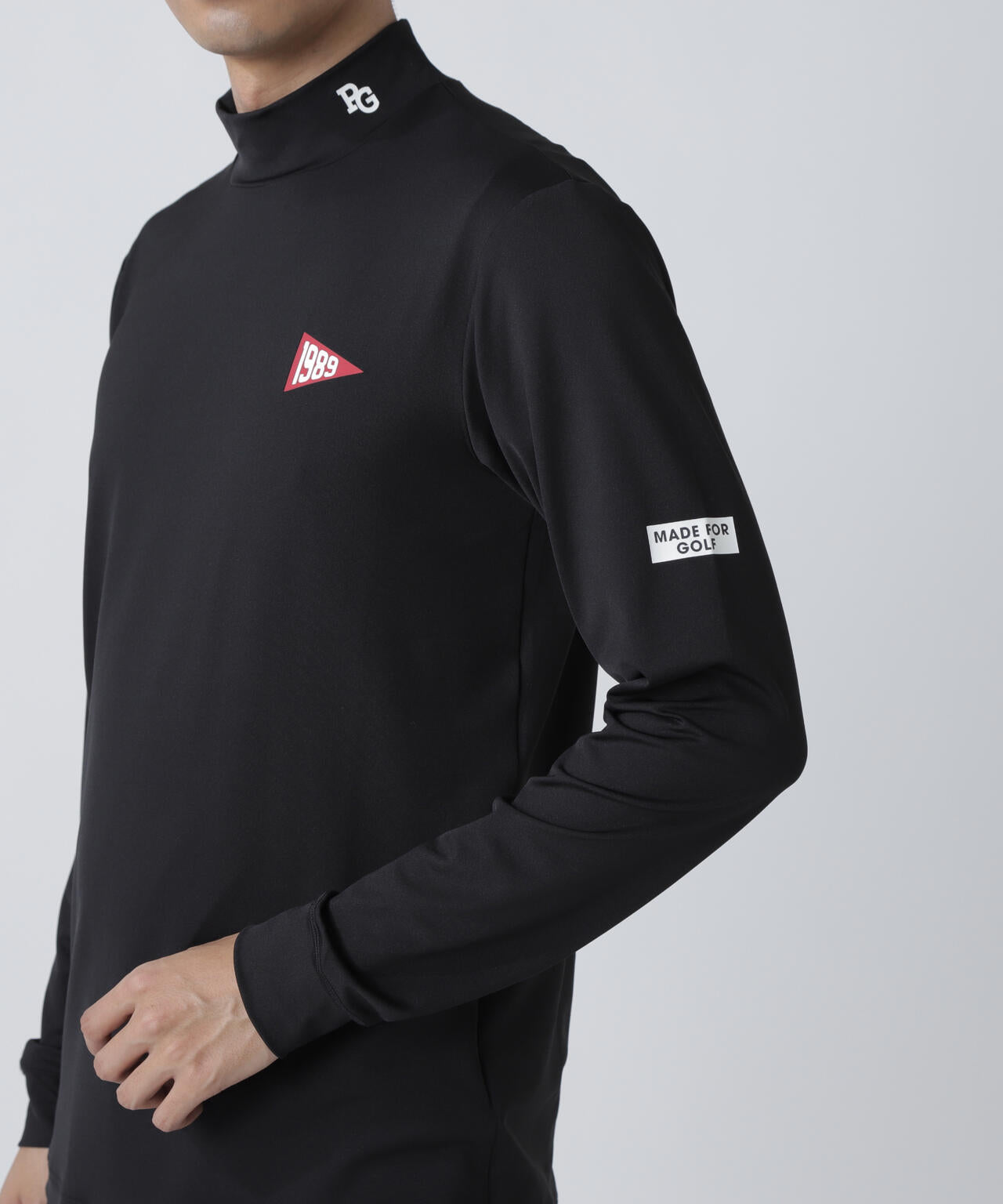 PG BODY】37.5ベア天竺長袖ハイネックカットソー | PEARLY GATES