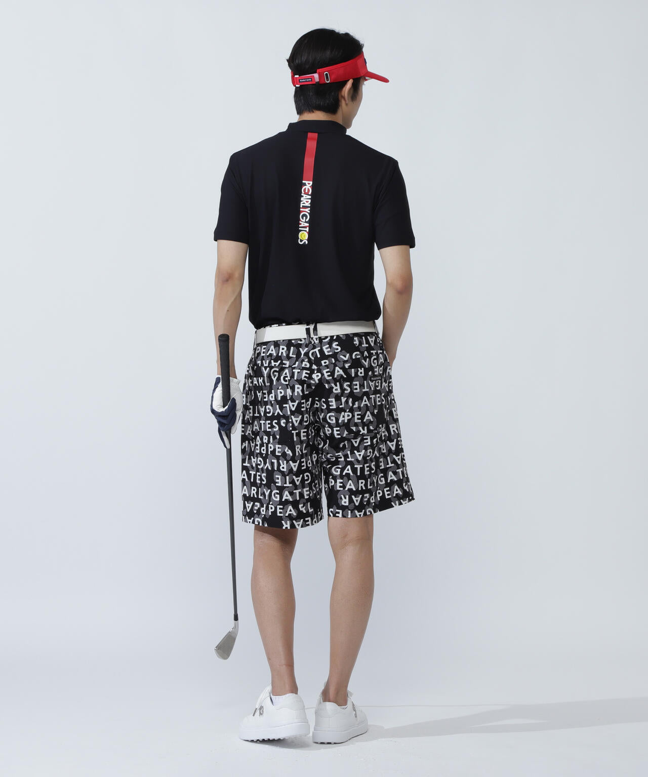 ハニカムカノコ半袖モックネックカットソー