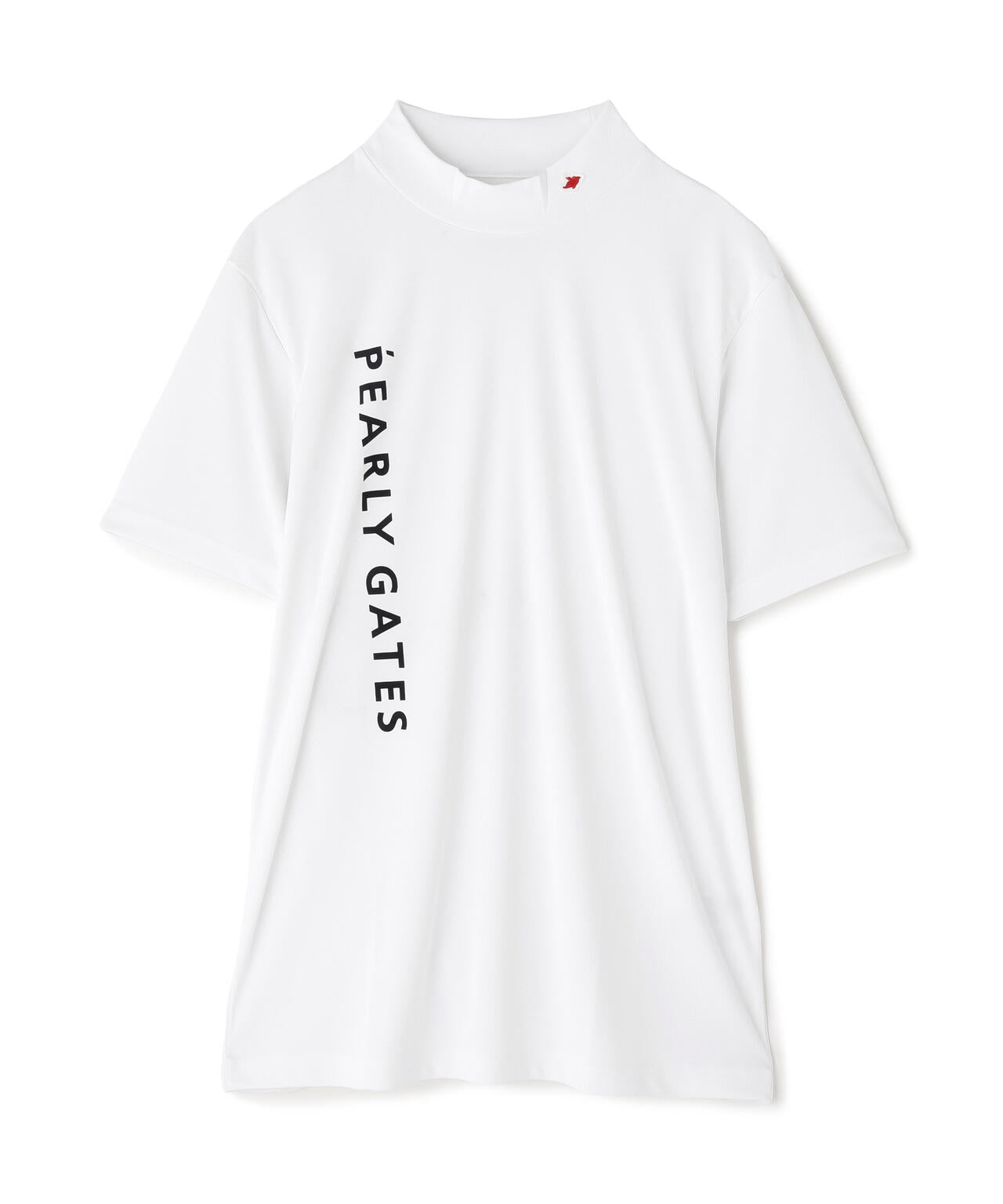 ルークールスムース半袖モックネックカットソー