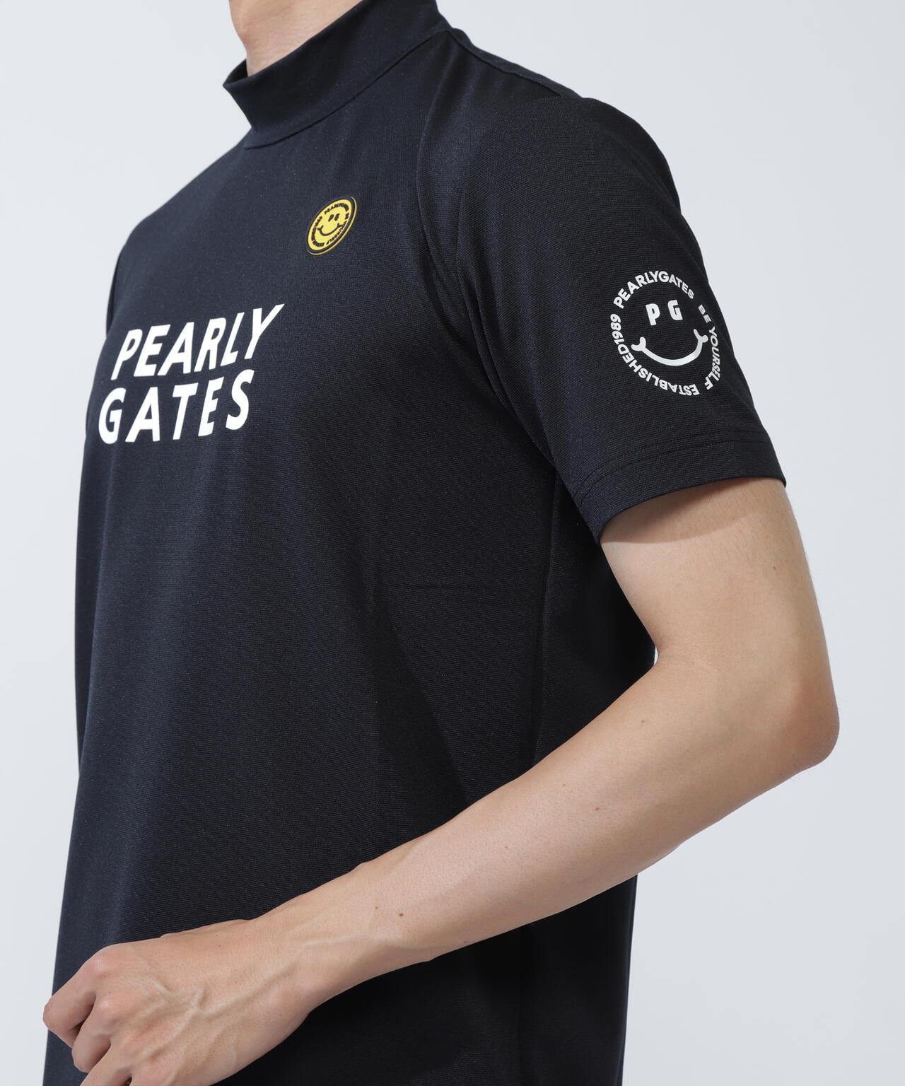 PG is PG ベアカノコ半袖ハイネックカットソー