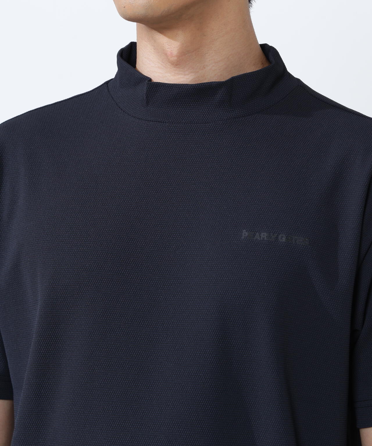 ビュークール半袖ハイネックカットソー