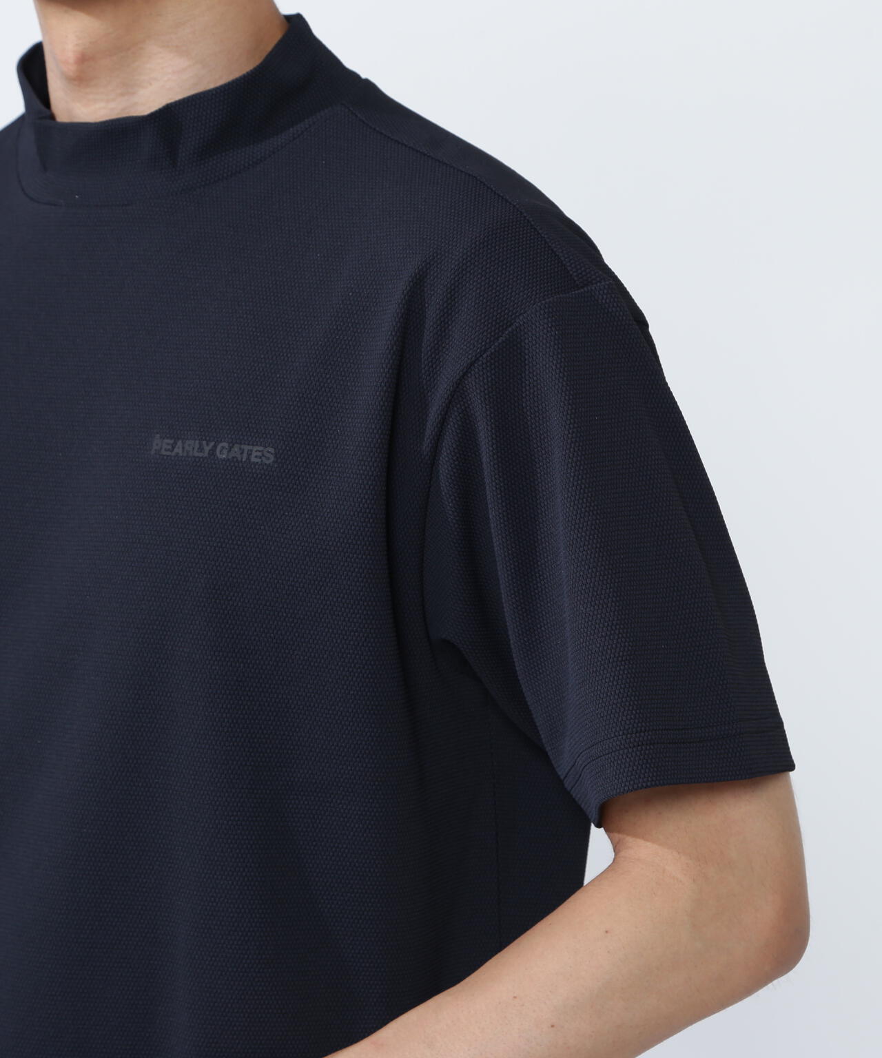 ビュークール半袖ハイネックカットソー