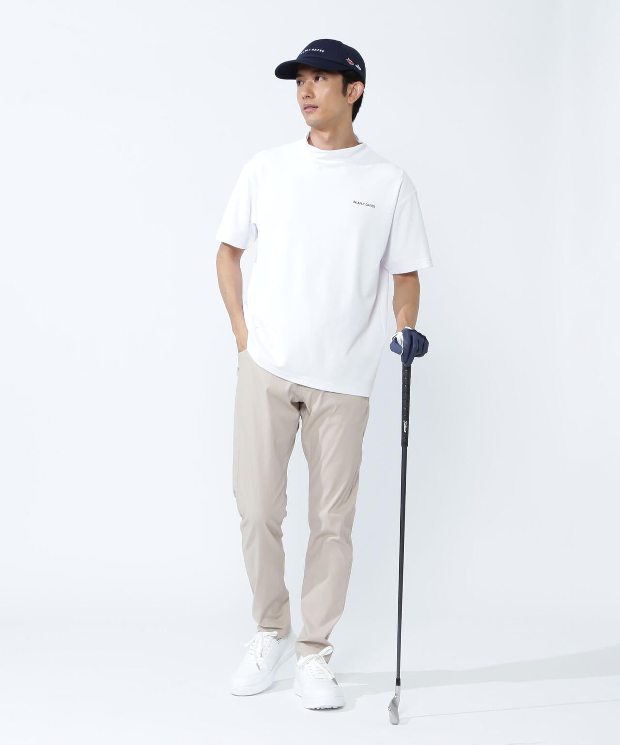 ビュークール半袖ハイネックカットソー | PEARLY GATES（パーリー