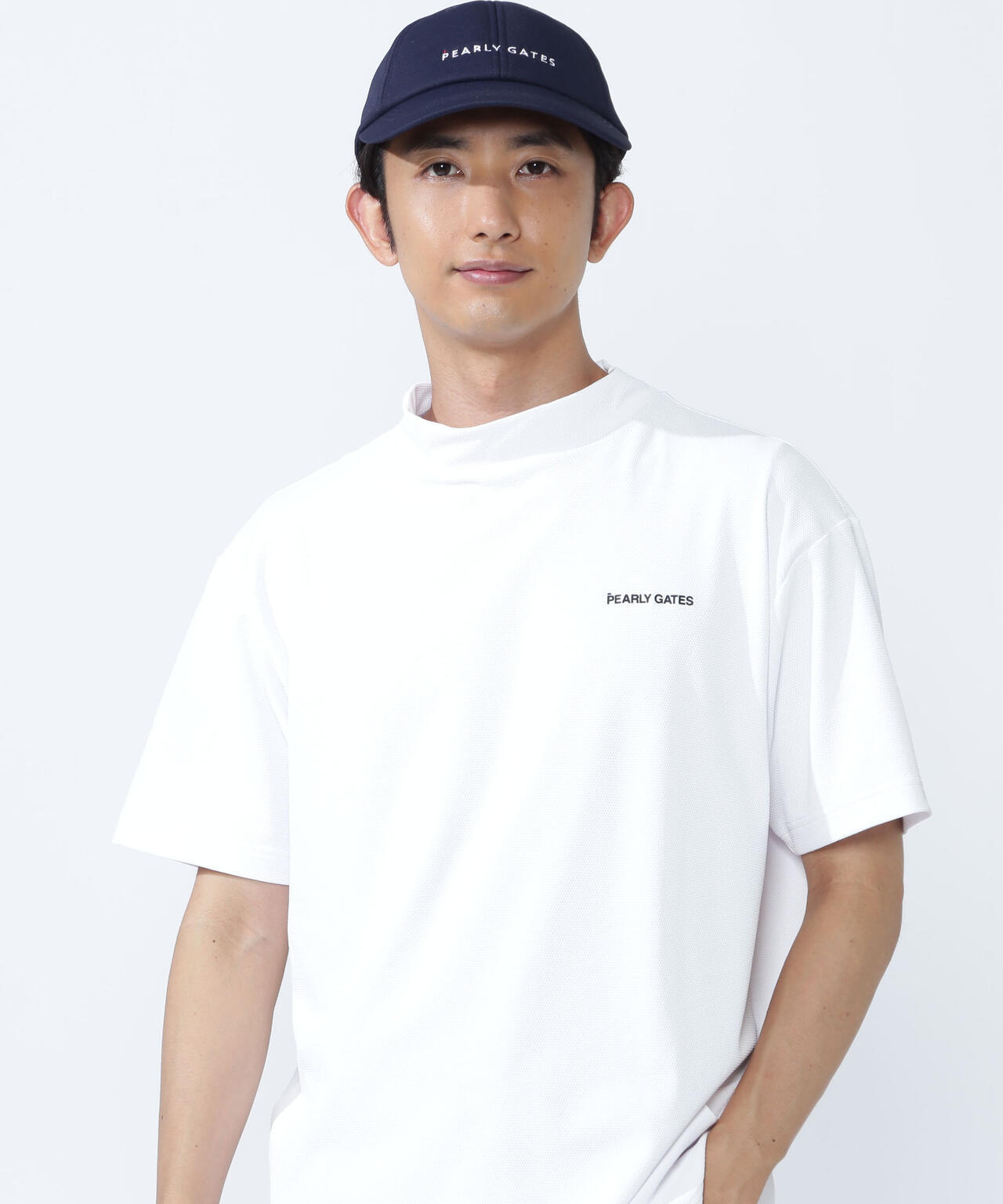 ビュークール半袖ハイネックカットソー | PEARLY GATES（パーリー