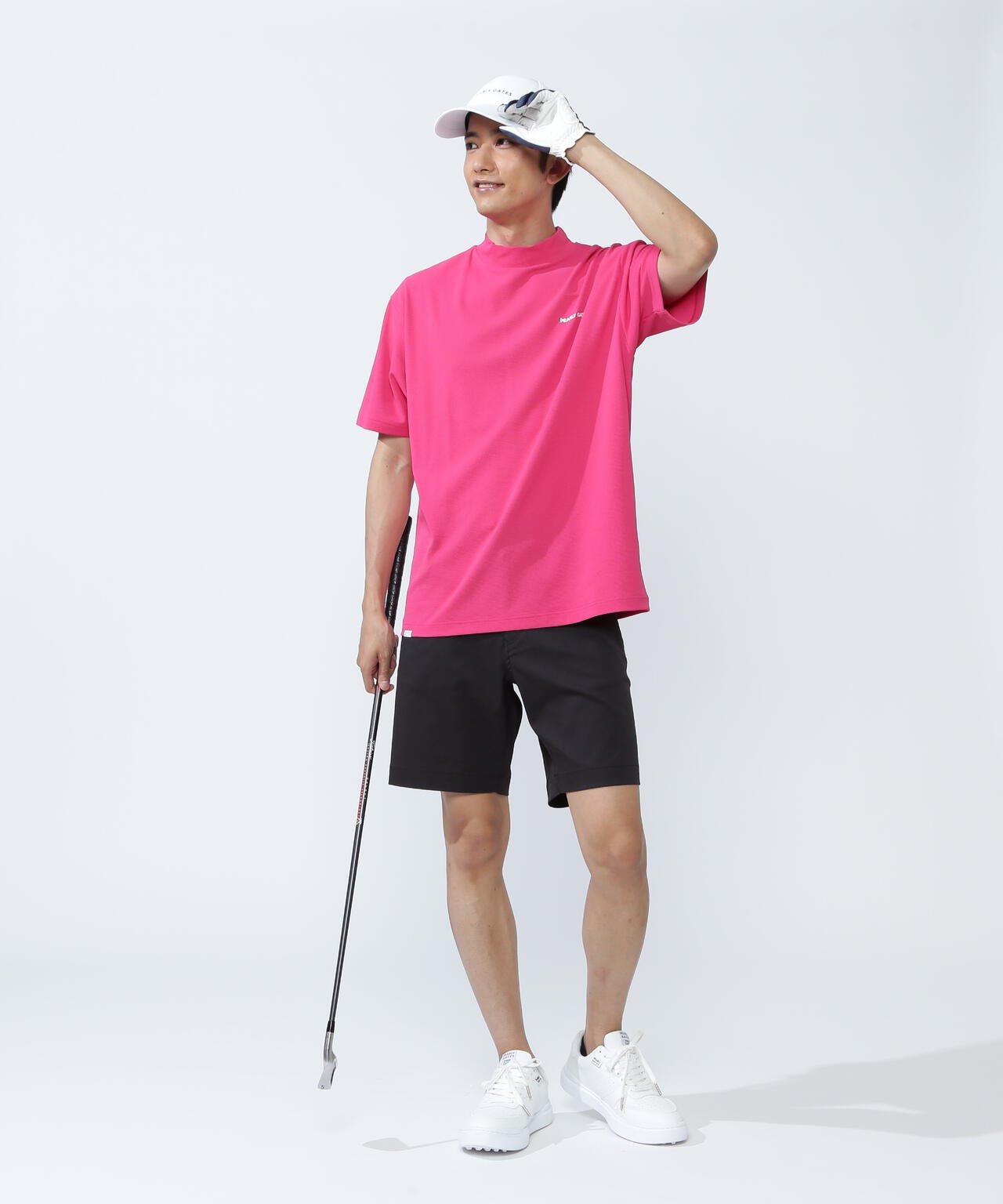 ビュークール半袖ハイネックカットソー