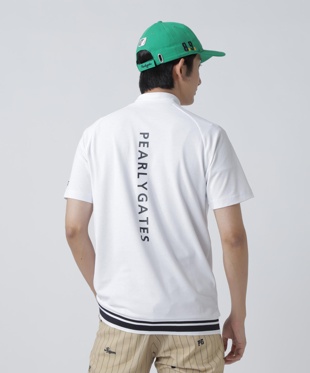 DRYMIXベアカノコ半袖ハイネックカットソー