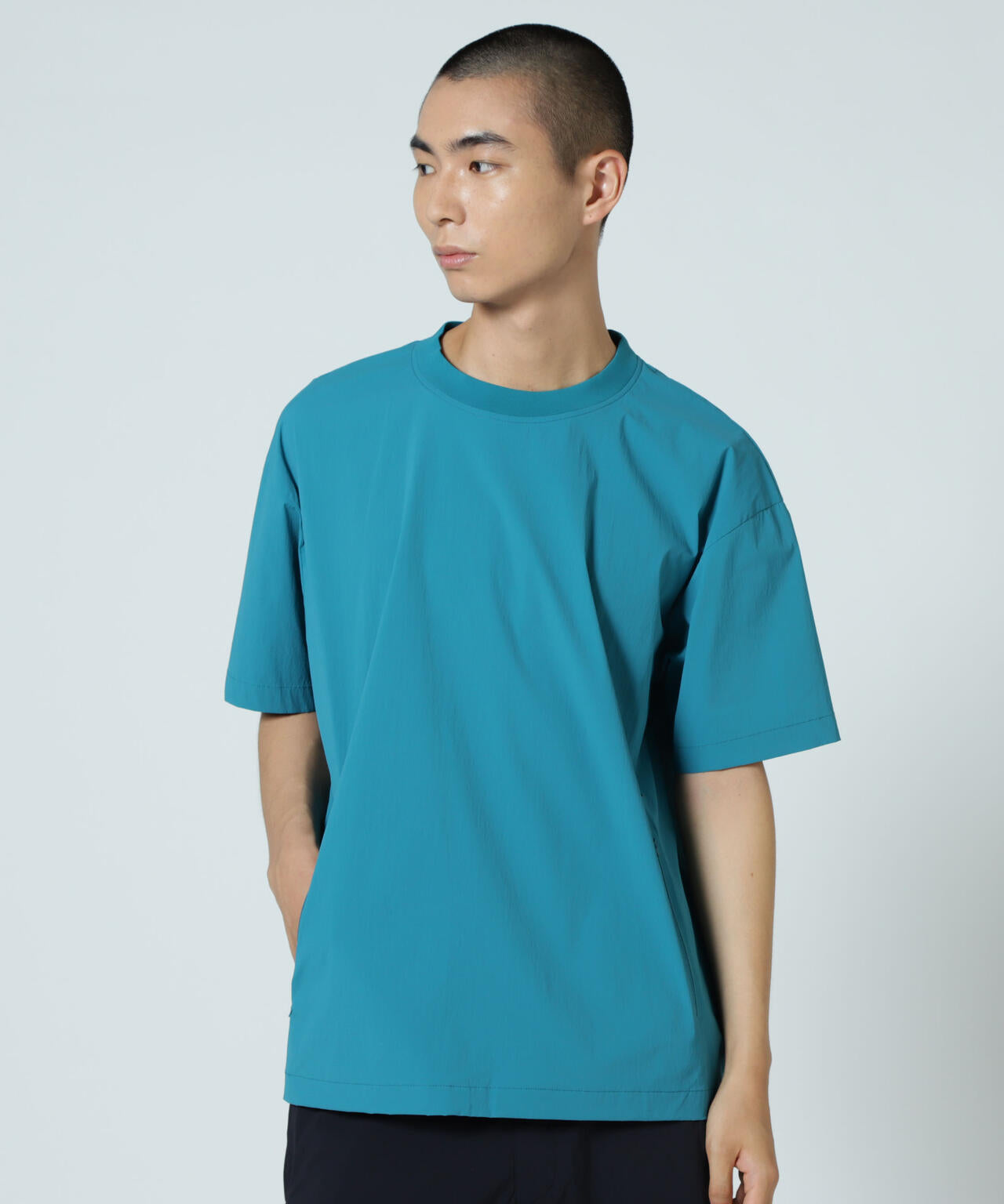 【PGG】【直営店舗&公式オンライン限定】Nyストレッチリップストップ スニードTシャツ (MENS)