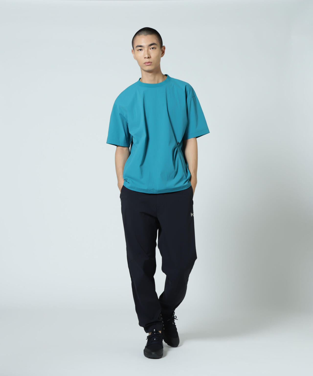 【PGG】【直営店舗&公式オンライン限定】Nyストレッチリップストップ スニードTシャツ (MENS)
