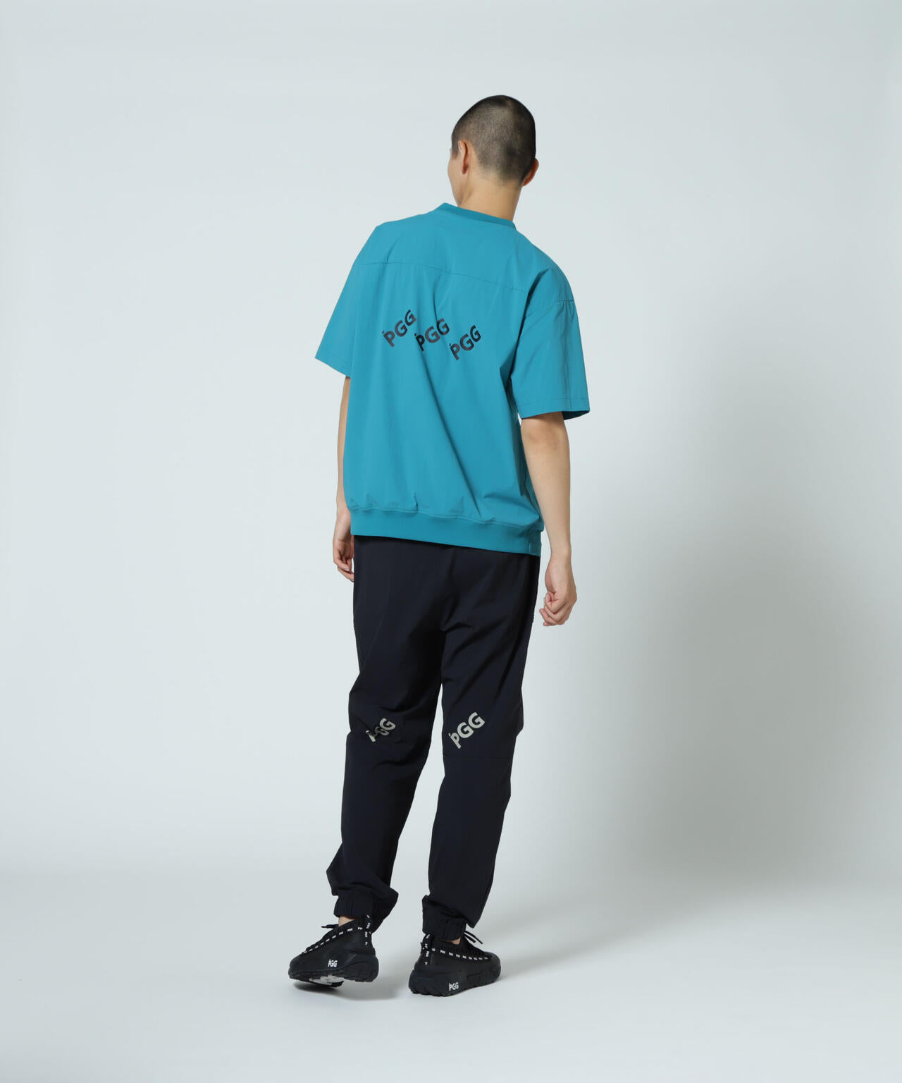 【PGG】【直営店舗&公式オンライン限定】Nyストレッチリップストップ スニードTシャツ (MENS)