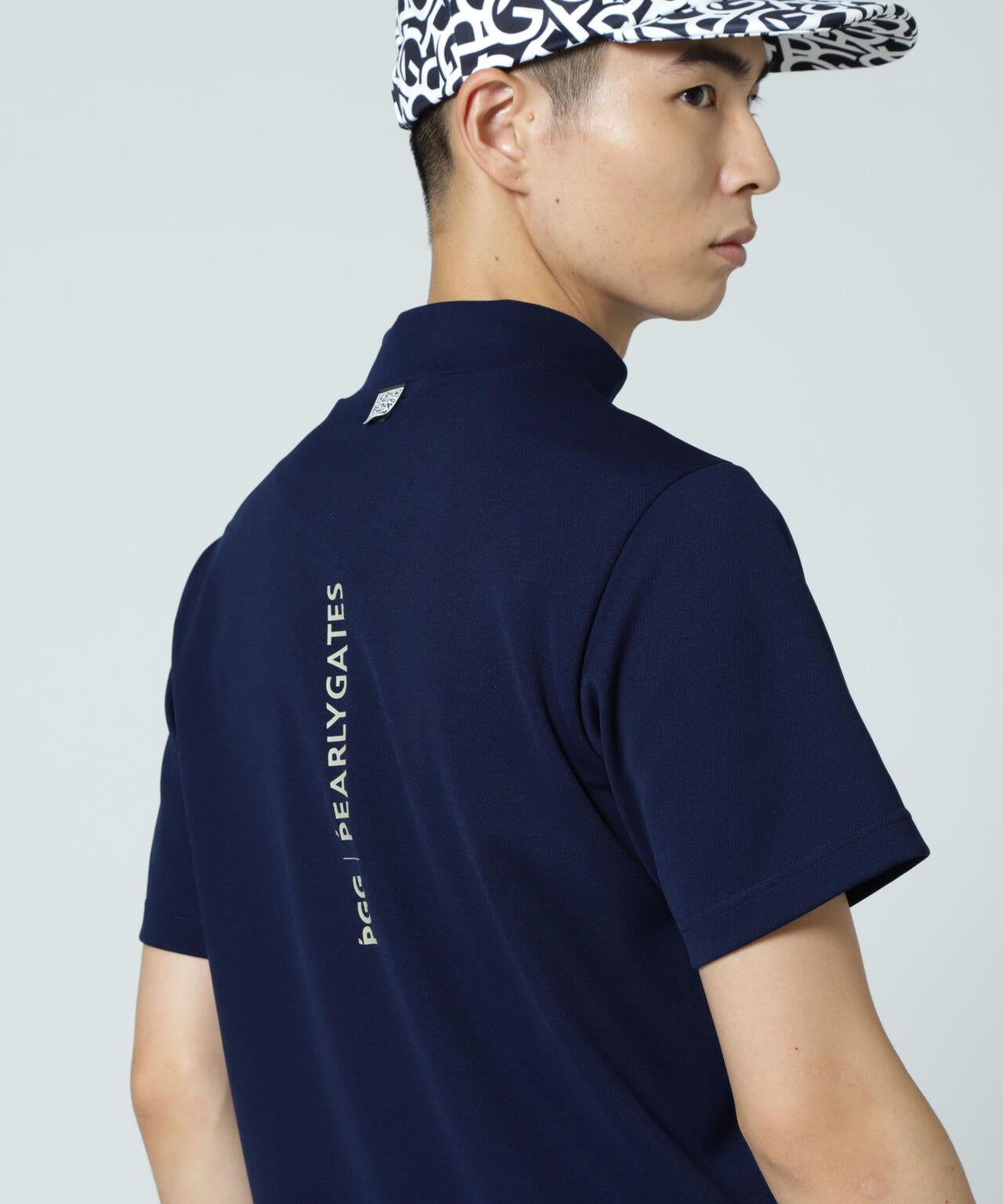 【PGG】【直営店舗&公式オンライン限定】エプシロンダブルメッシュ半袖ハイネックカットソー (MENS)