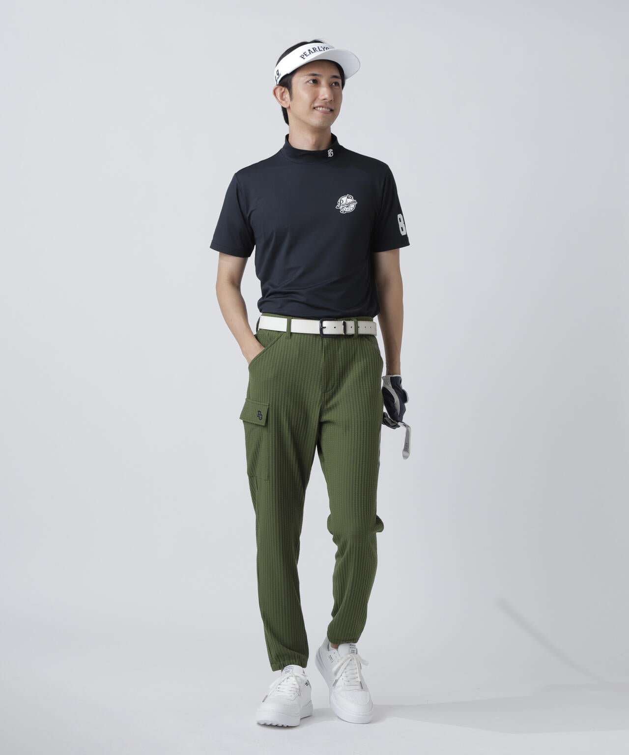 ベアカノコ半袖ハイネックカットソー