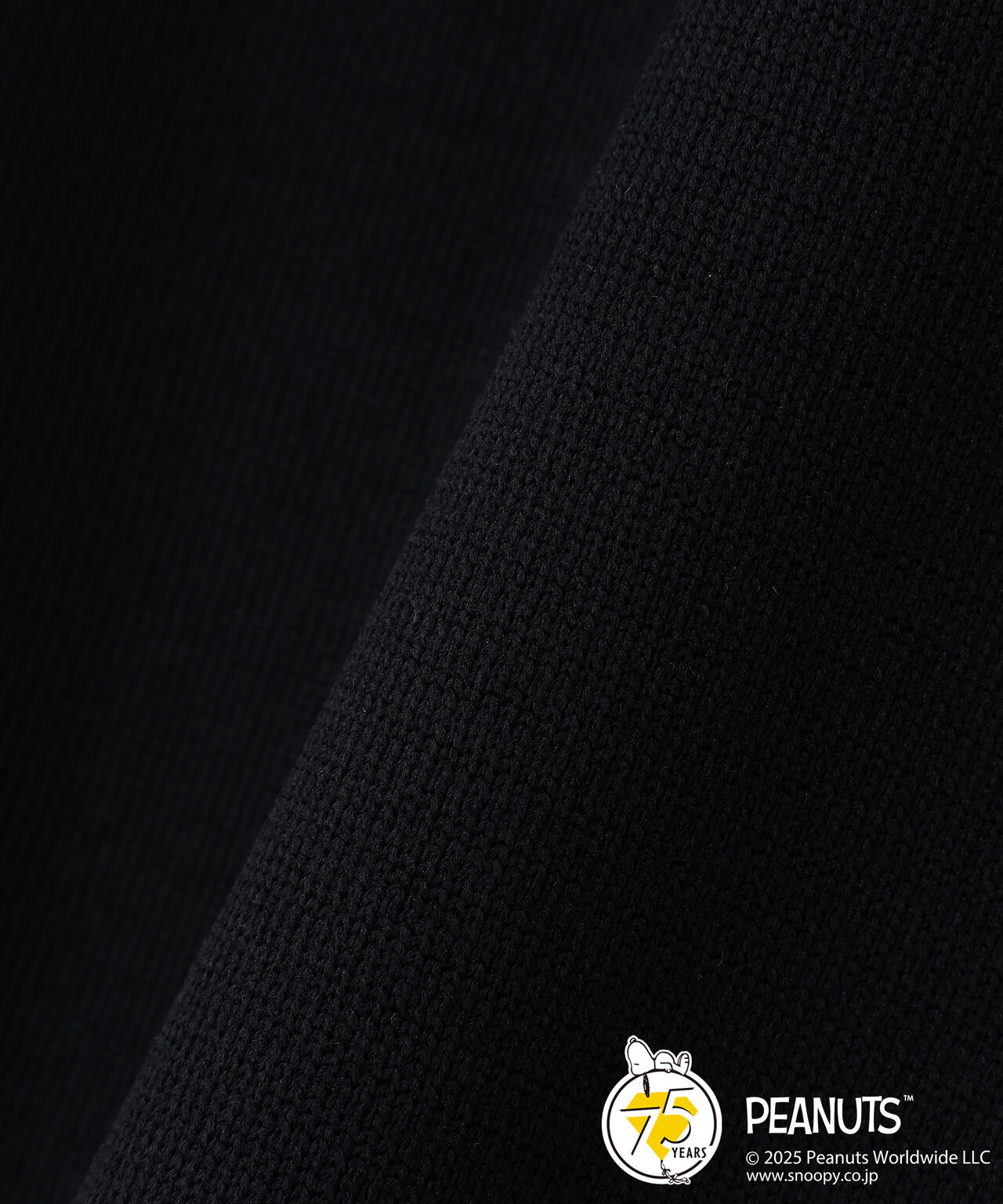 SNOOPY】14G 部分JQクルーネックニットプルオーバー | PEARLY GATES