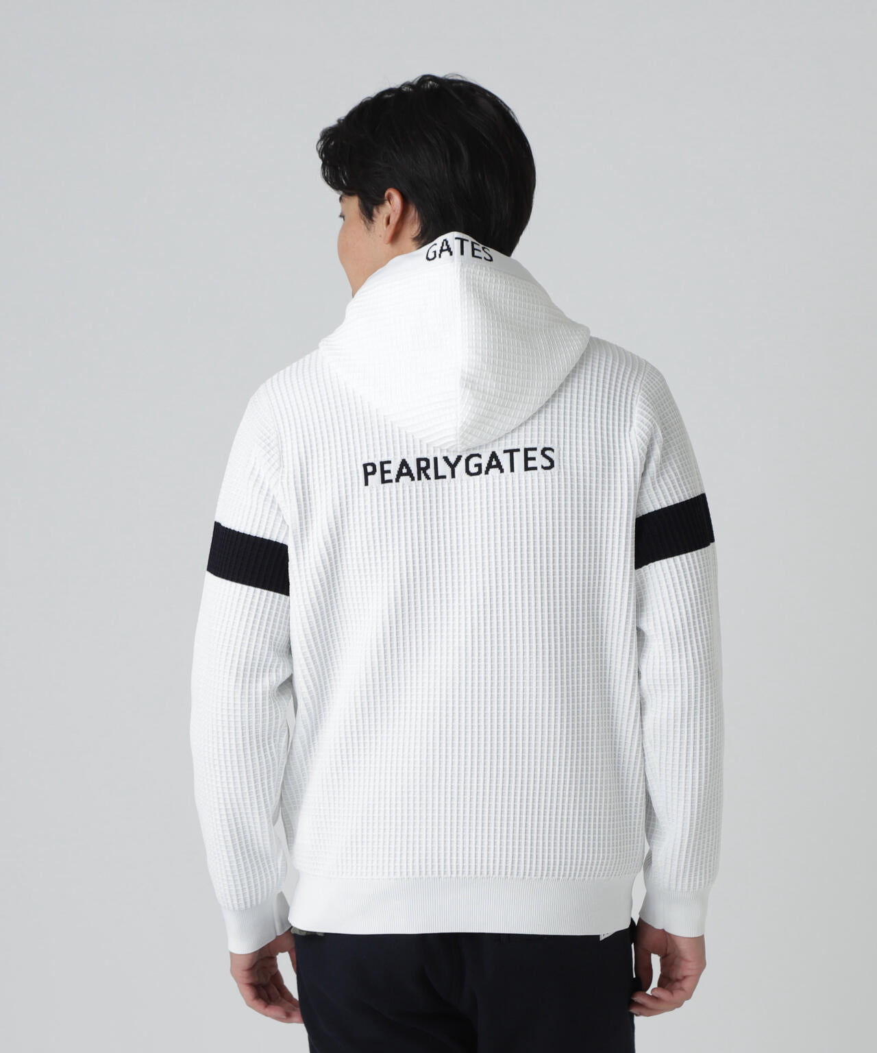 12Gダブルジャガードフーディニットプルオーバー | PEARLY GATES