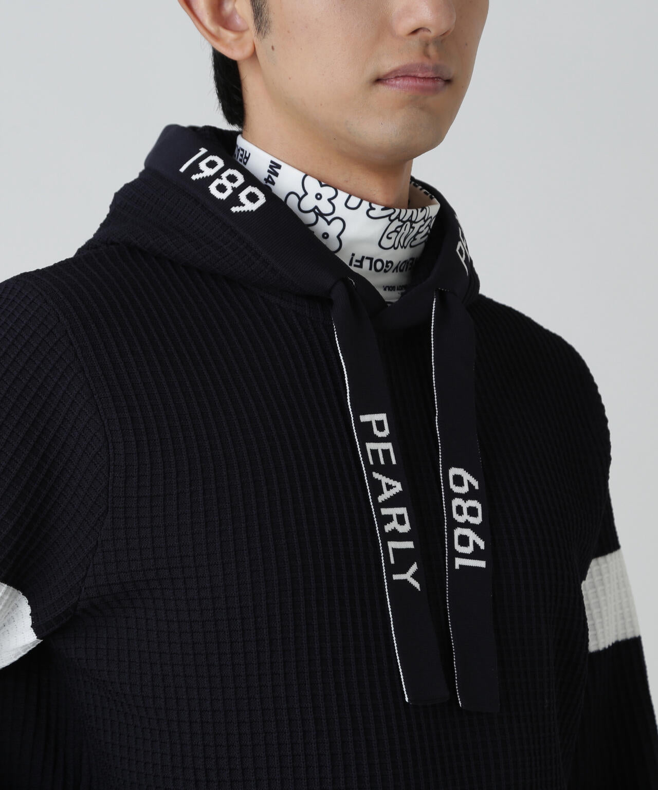 12Gダブルジャガードフーディニットプルオーバー