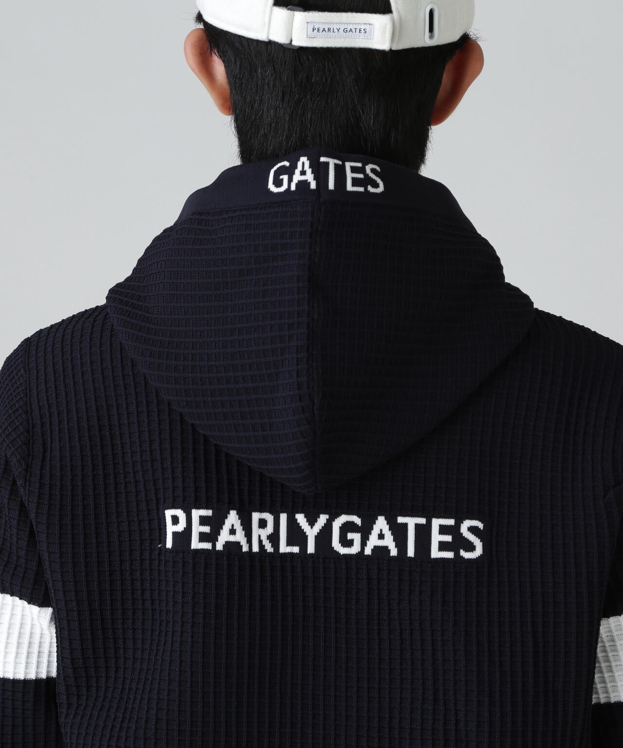 12Gダブルジャガードフーディニットプルオーバー | PEARLY GATES
