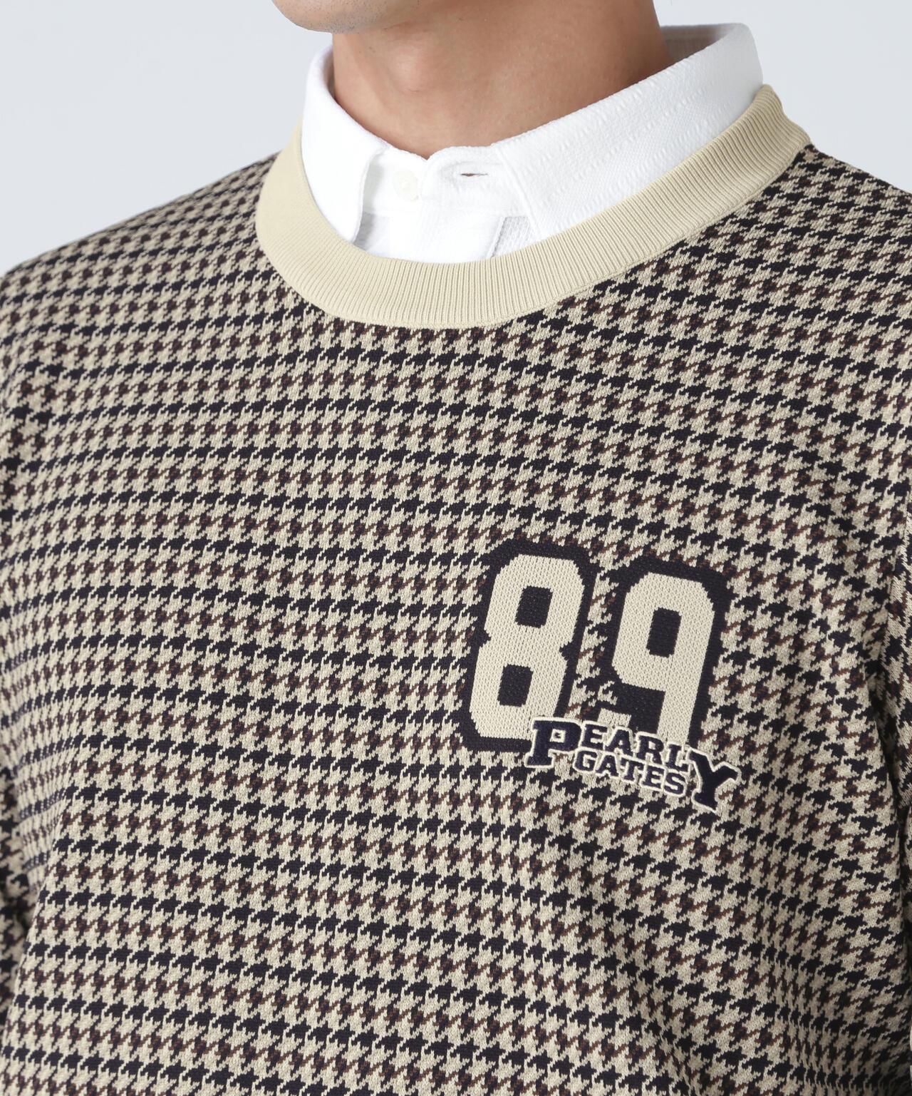 14Gダブルジャガードクルーネックニットプルオーバー ＜ガンクラブ