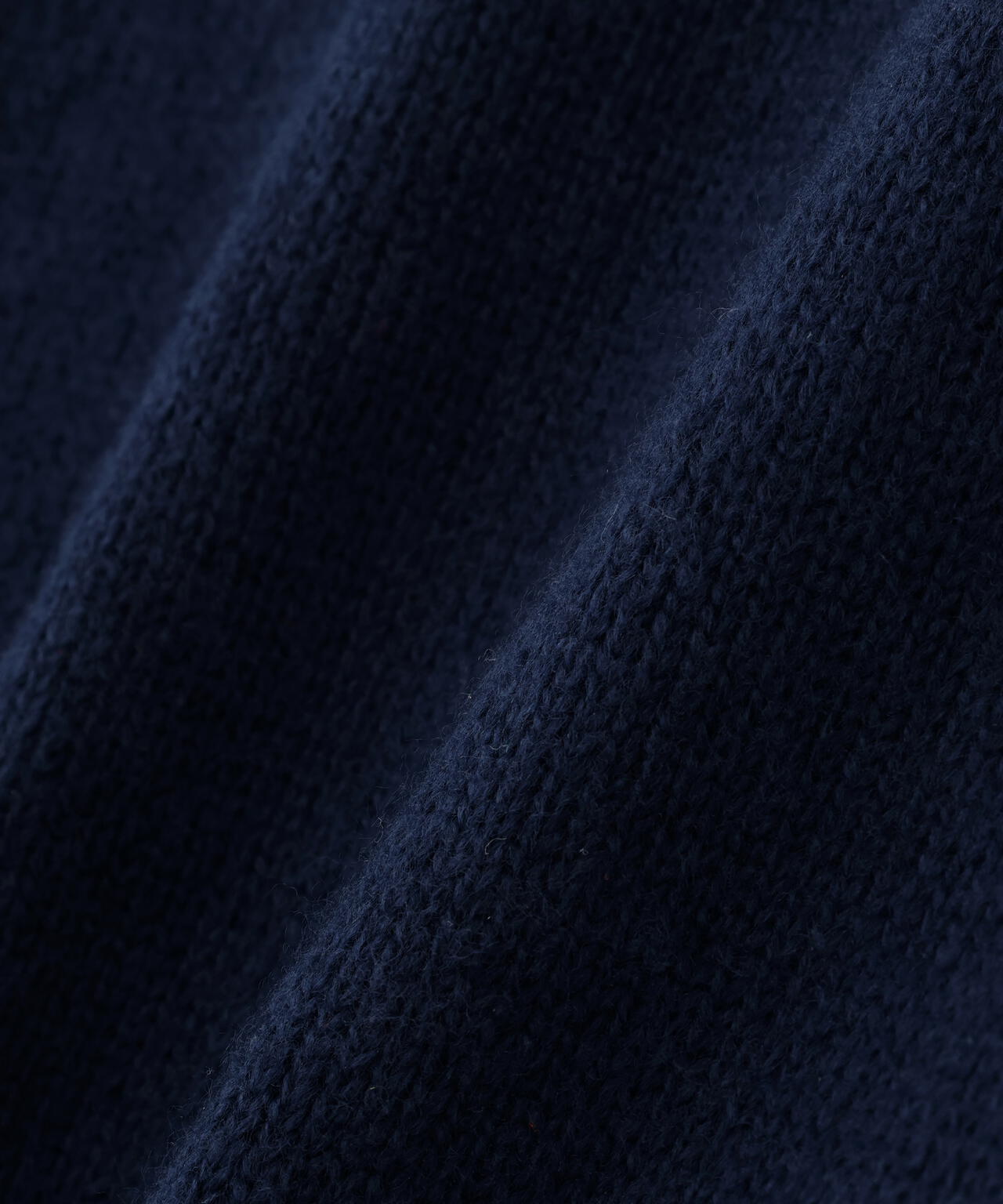 7G部分ジャガード×ストレッチ裏地フルジップニットブルゾン | PEARLY