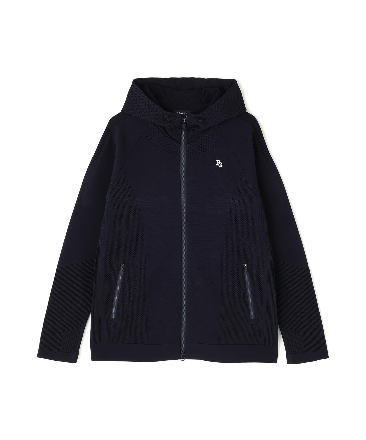 ポリエステルヤーンmmフルジップニットフーディ | PEARLY GATES