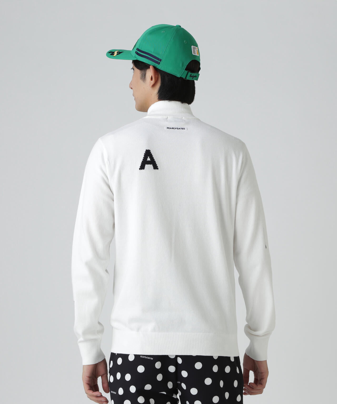 PEARLY GATES パーリーゲイツ　セットアップ　ハイネック　メンズ　ロゴ PEARLY GATES - パーリーゲイツ メンズセットアップ メンズの