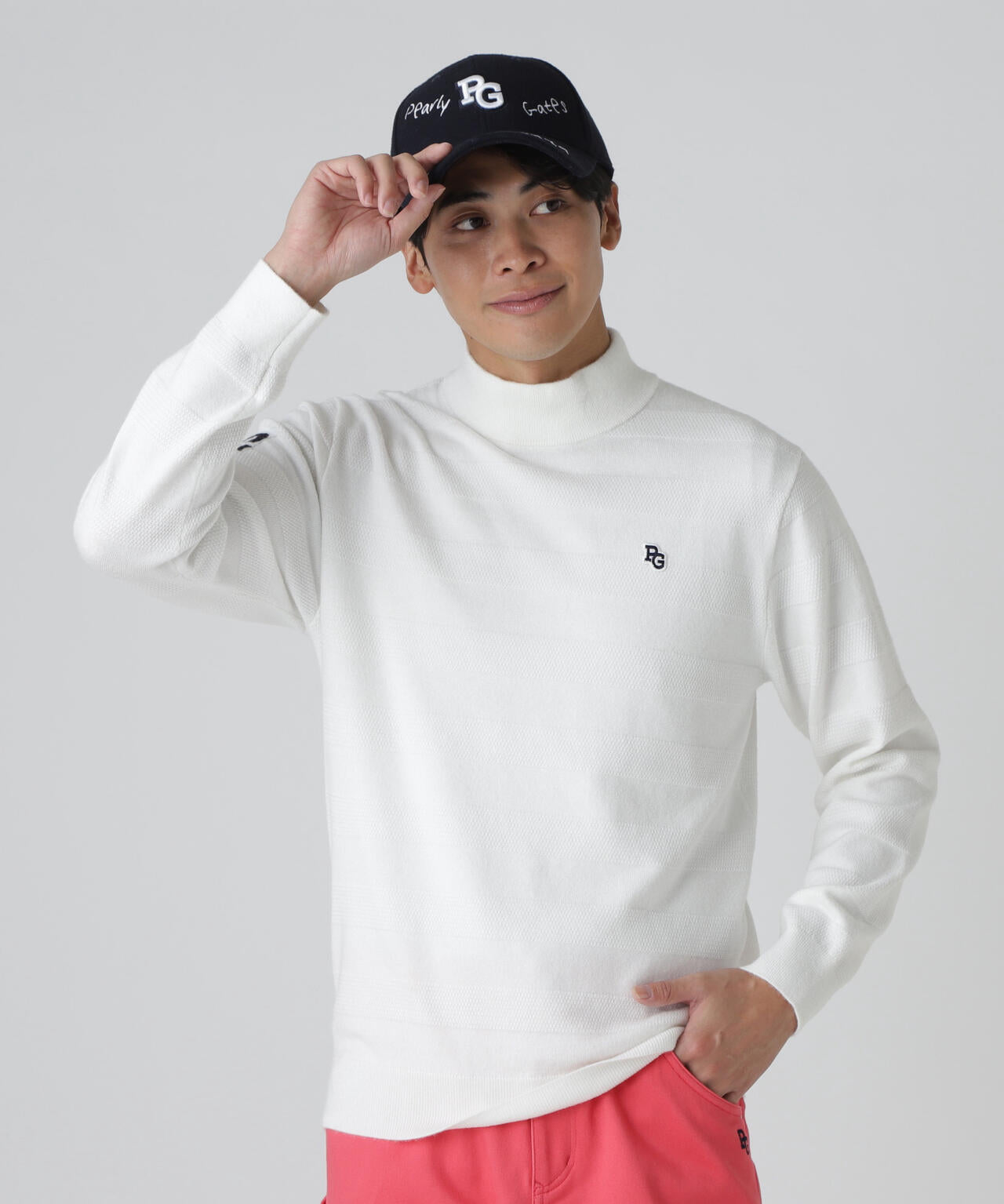 天竺×ストレッチ裏地＆地柄 ツインニット