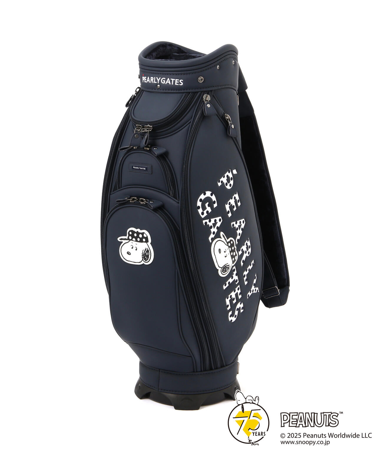【SNOOPY】 合皮キャディバッグ (46インチ対応) (UNISEX)
