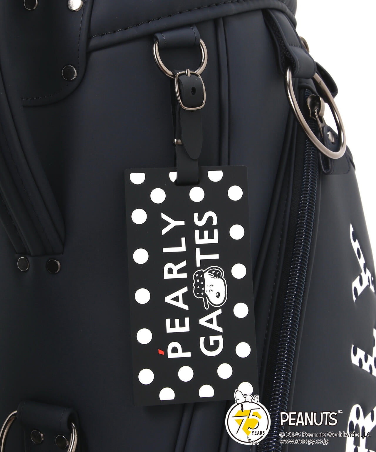 【SNOOPY】 合皮キャディバッグ (46インチ対応) (UNISEX)