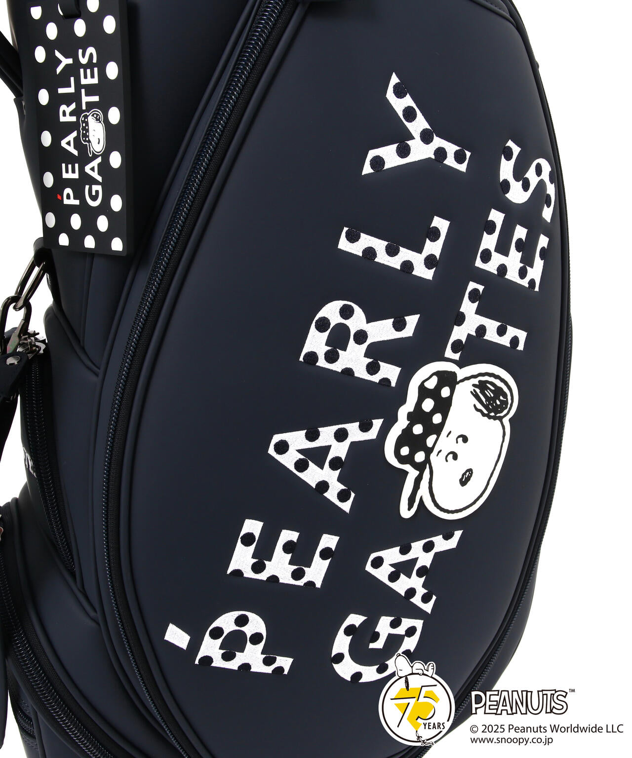 【SNOOPY】 合皮キャディバッグ (46インチ対応) (UNISEX)