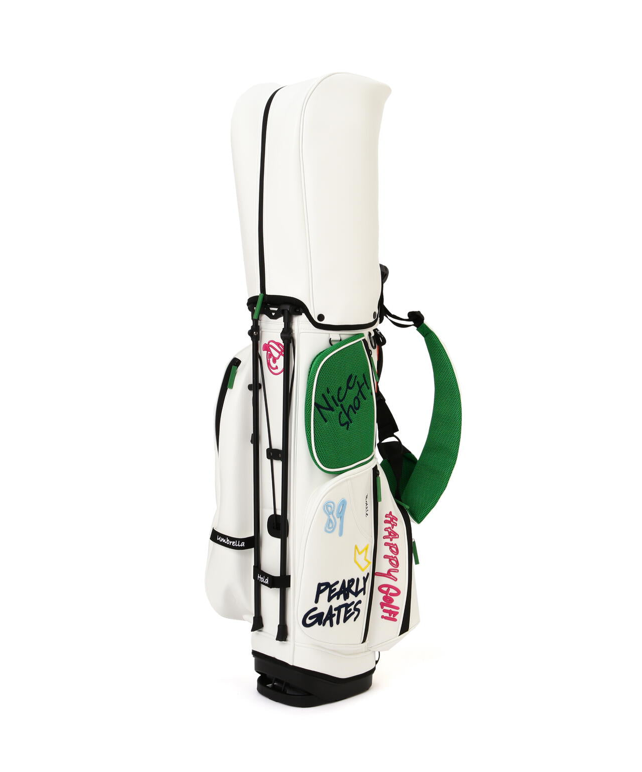 NICO 合皮スタンド式キャディバッグ (46インチ対応) (UNISEX)