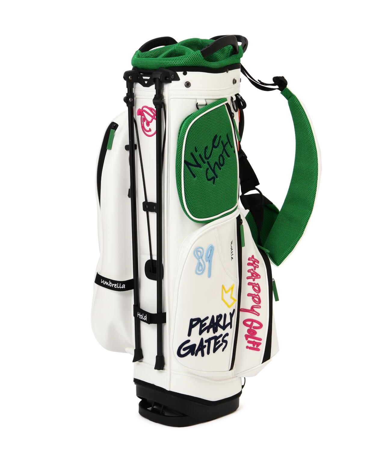 NICO 合皮スタンド式キャディバッグ (46インチ対応) (UNISEX)