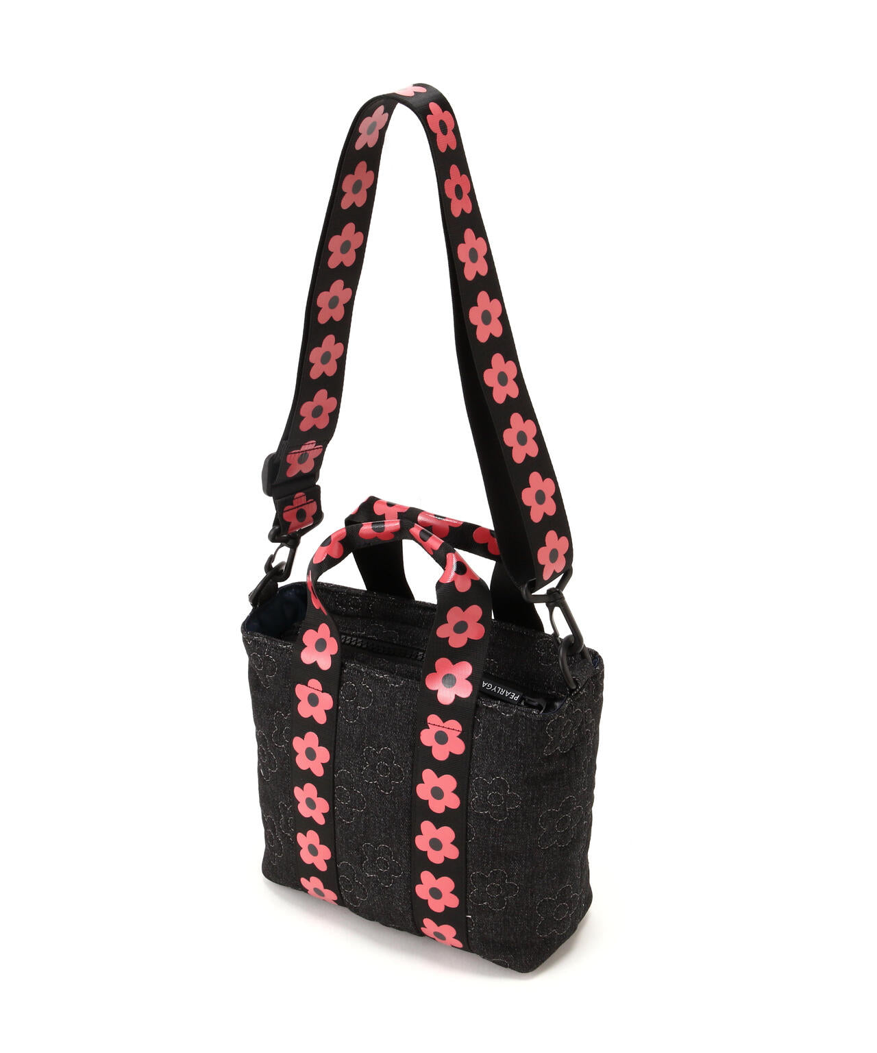 フラワーキルティングカートバッグ (UNISEX)