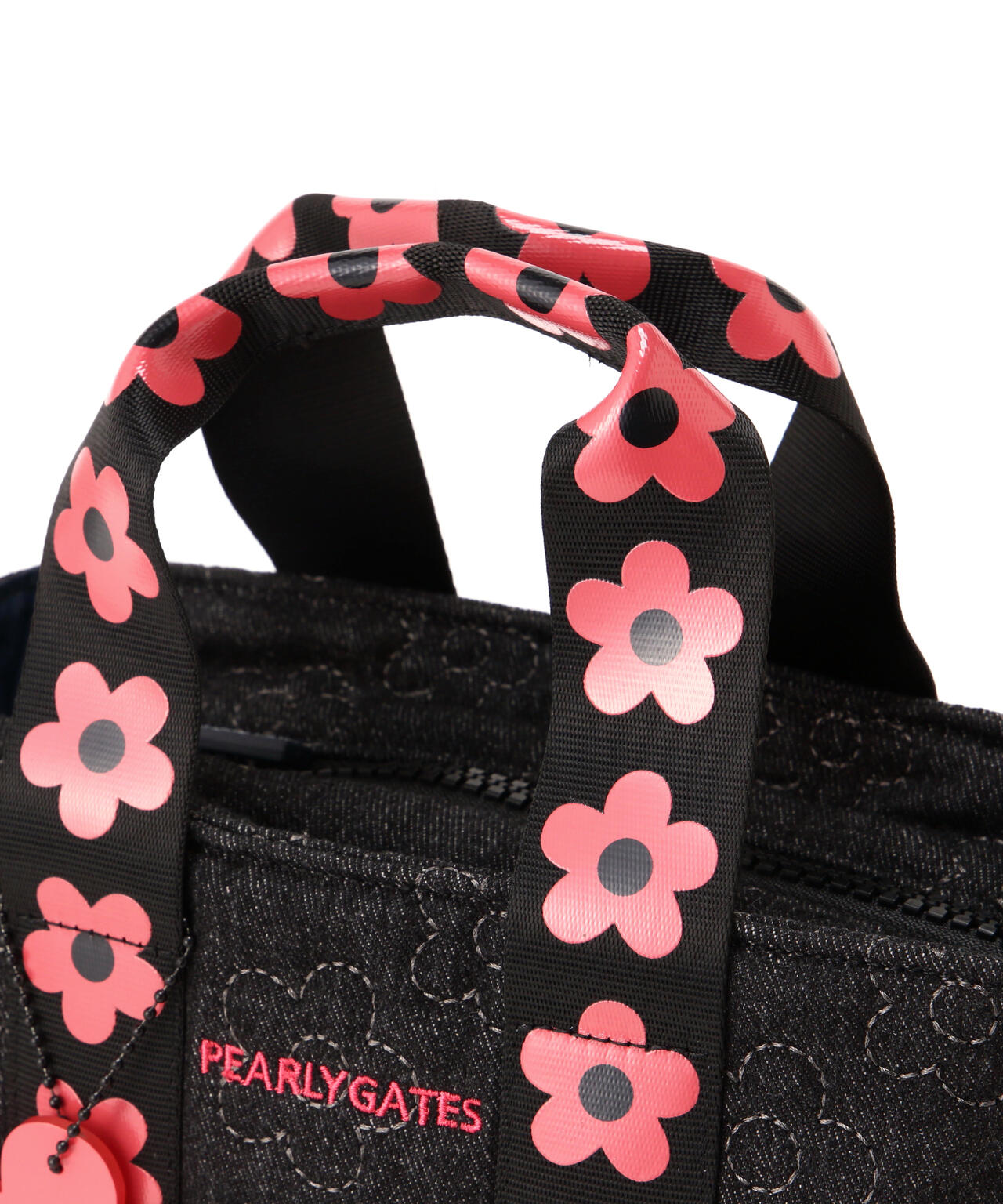 フラワーキルティングカートバッグ (UNISEX)