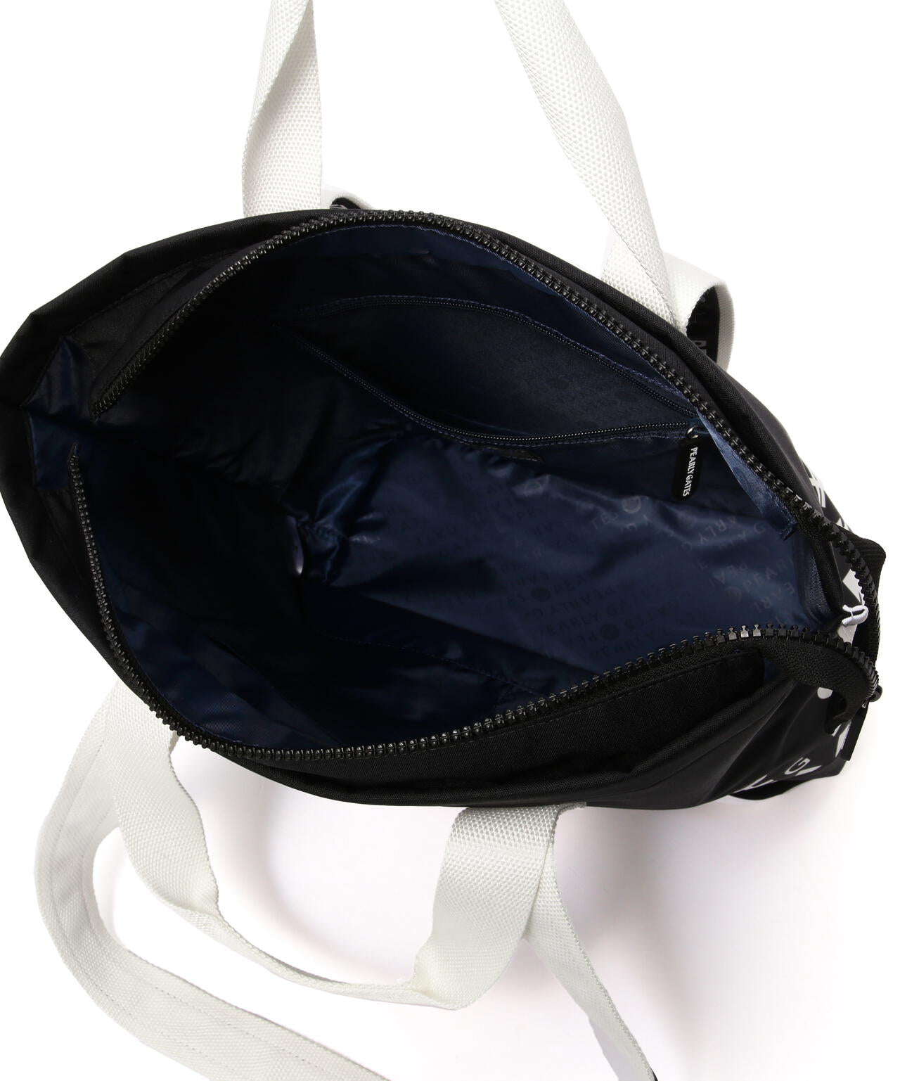 PEARLY GATES 紺色ナイロンバッグ PEARLY GATES 紺色ナイロンバッグ