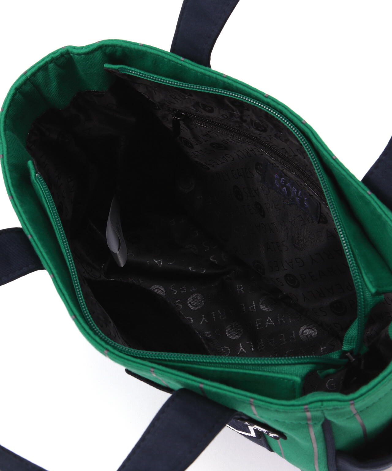 PEARLY GATES ストライプゴルフバッグ ピンストライプ柄裏毛カートバッグ (UNISEX) | PEARLY GATES