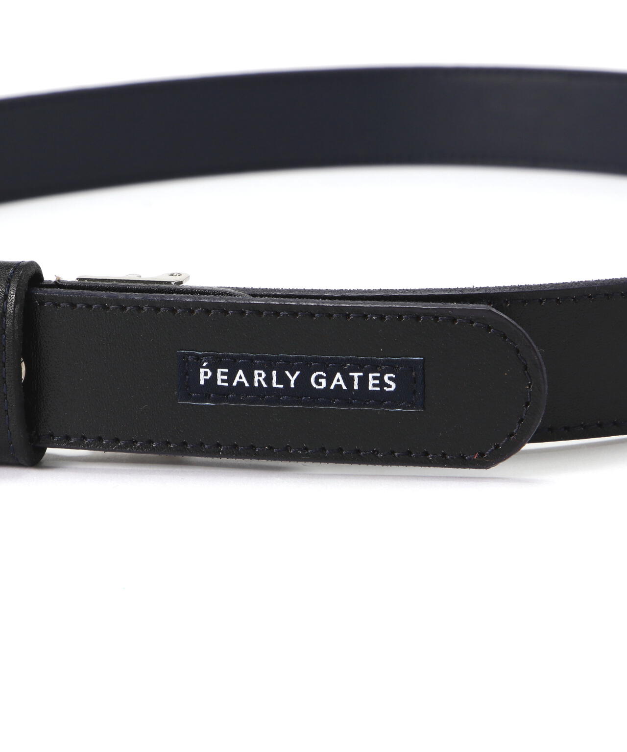 ドットロゴレザーベルト (UNISEX) | PEARLY GATES（パーリーゲイツ