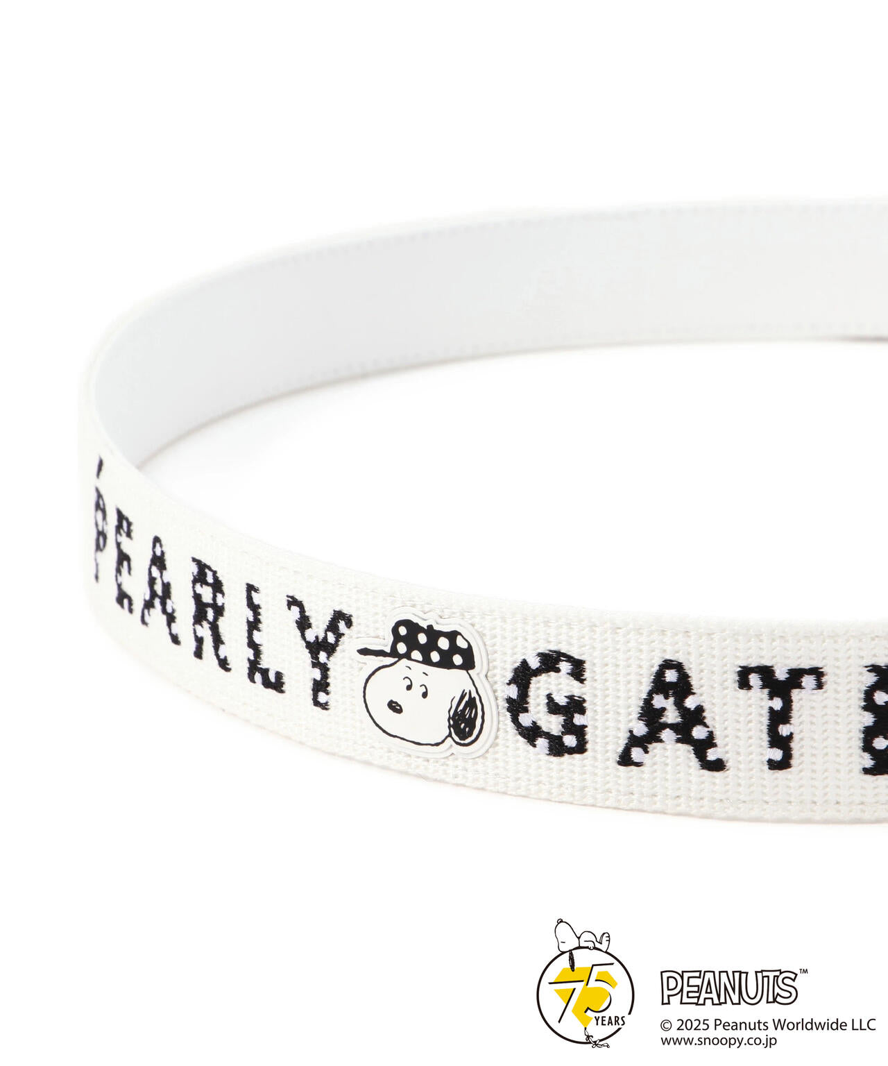 【SNOOPY】アクリルテープベルト (UNISEX)