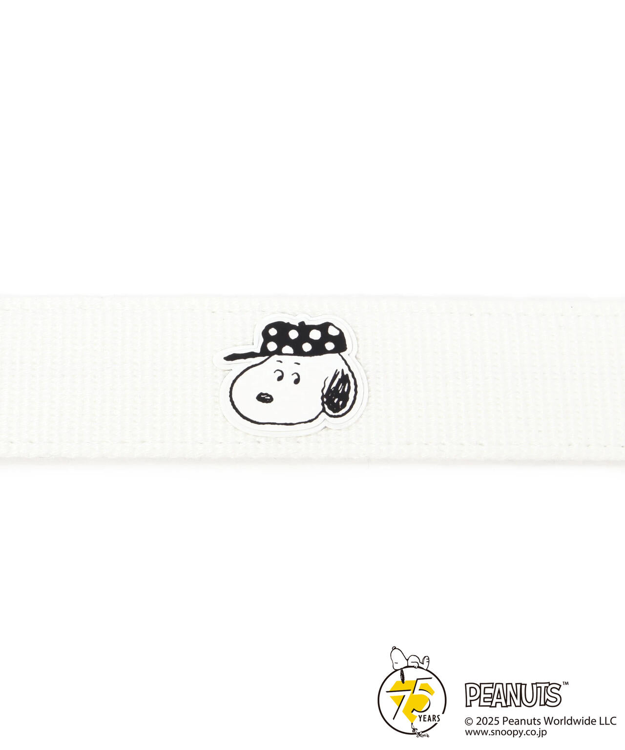 【SNOOPY】アクリルテープベルト (UNISEX)