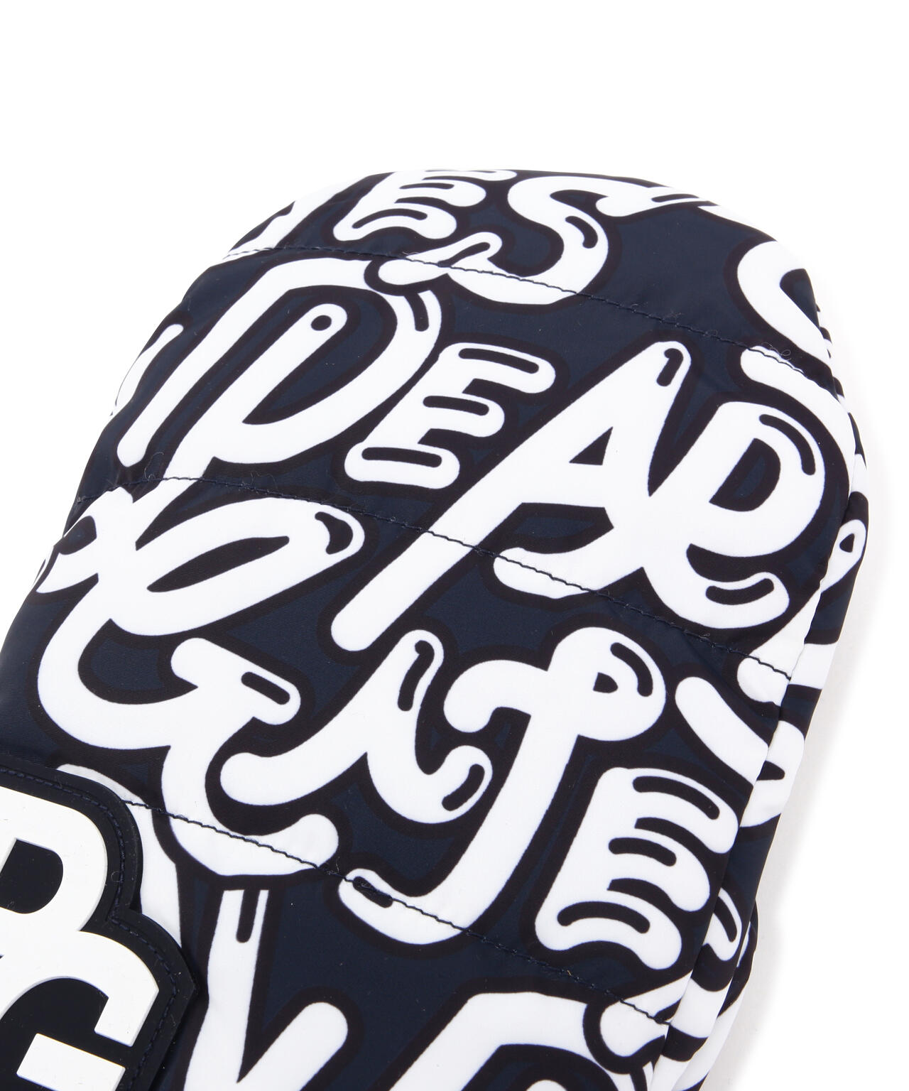 ぷにぷにロゴ柄ミトン (UNISEX)