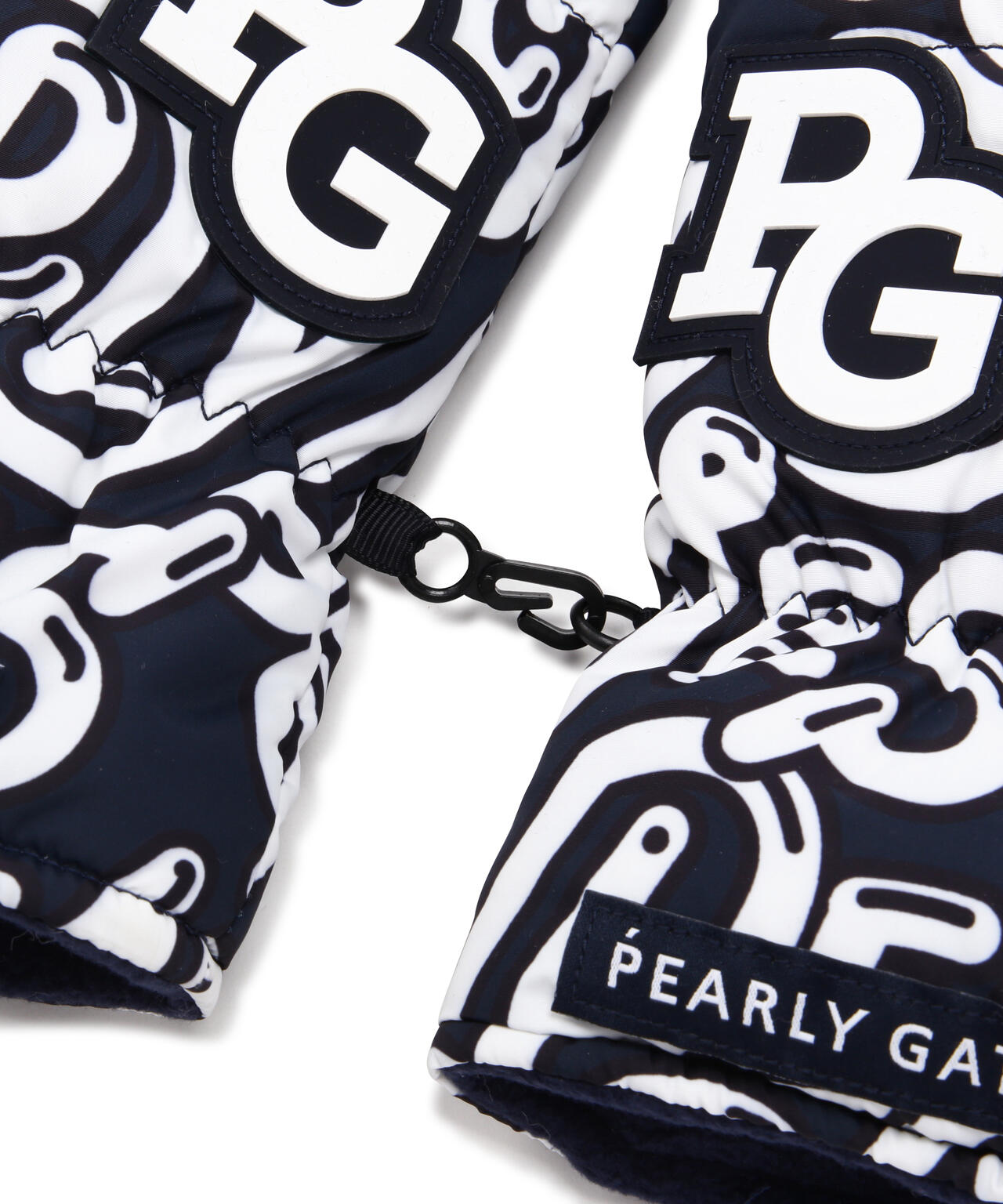 ぷにぷにロゴ柄ミトン (UNISEX)