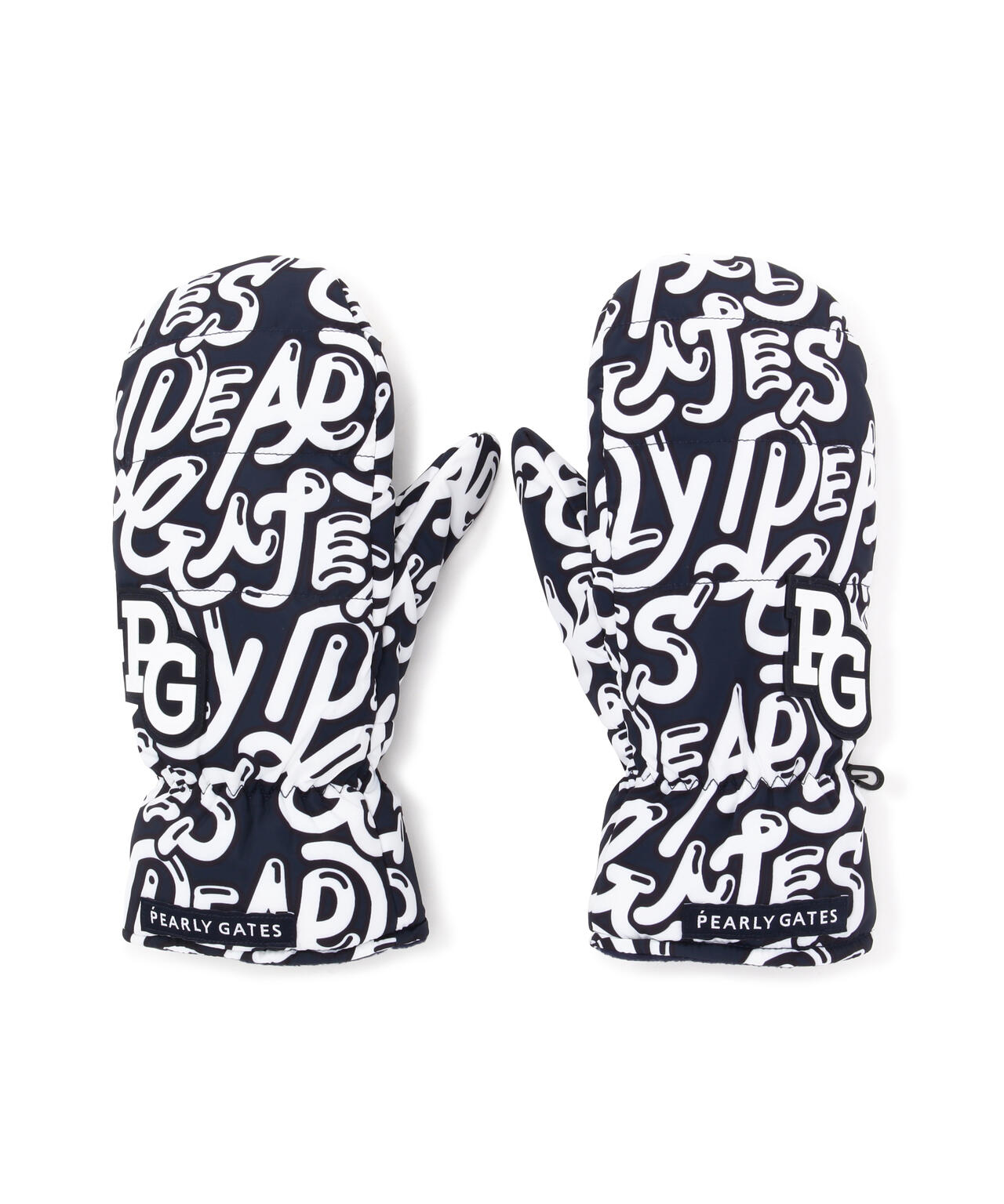 ぷにぷにロゴ柄ミトン (UNISEX)