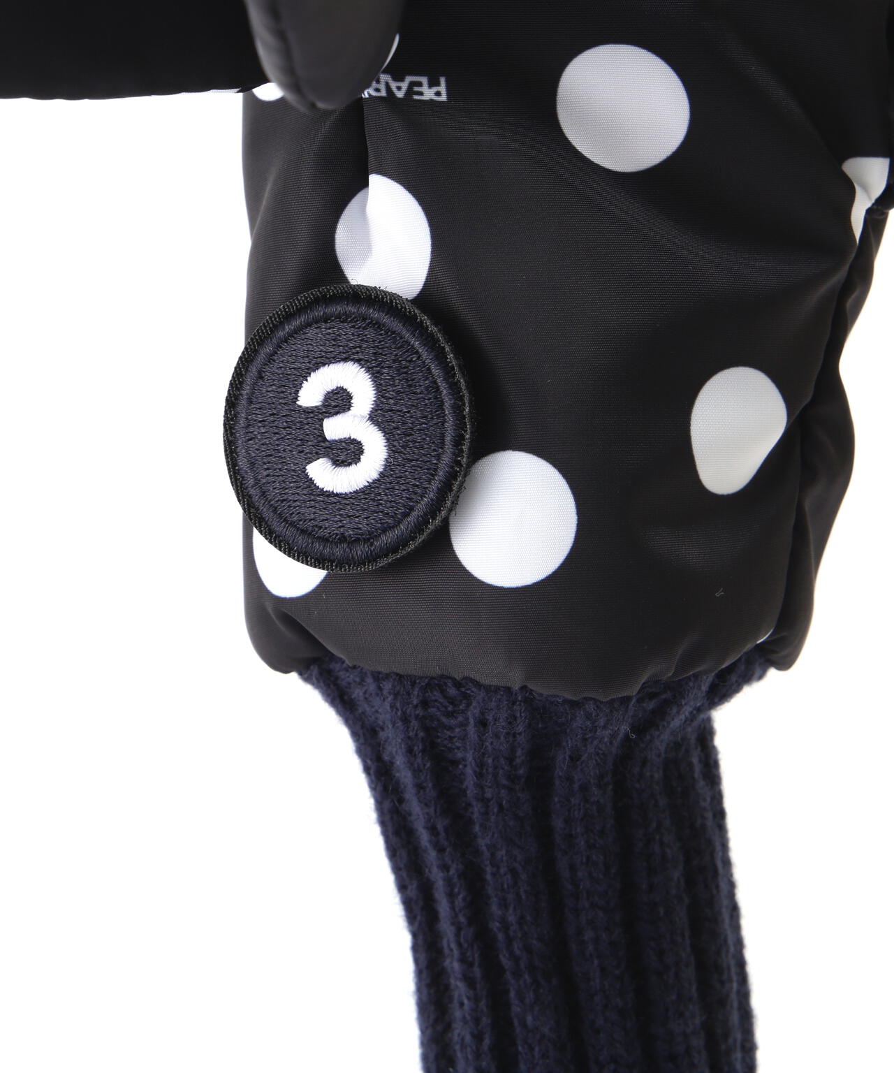 ランダムドットうさぎフェアウェイウッド用ヘッドカバー (UNISEX