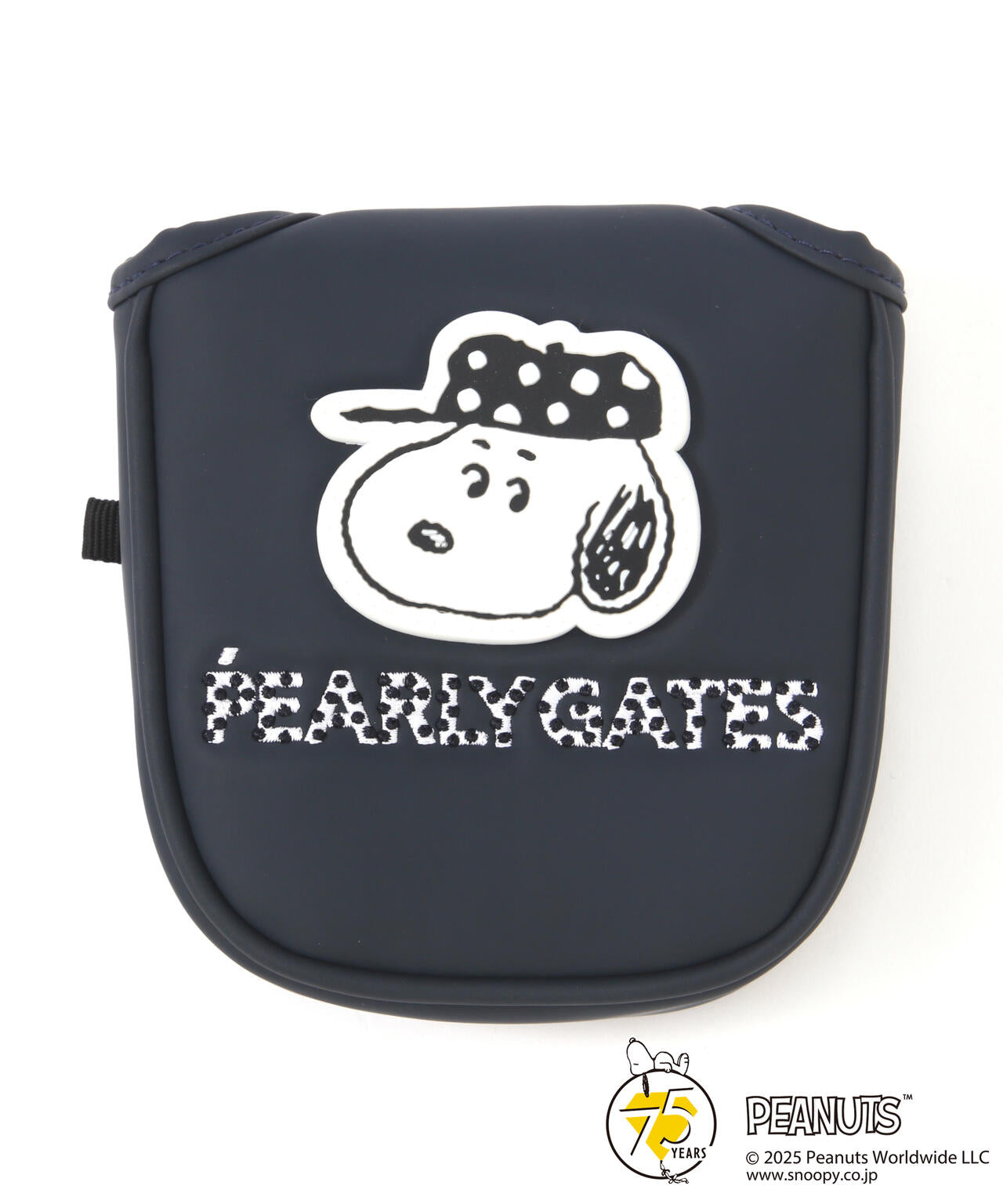 PEARLY GATES スヌーピー　パター用ヘッドカバー SNOOPY合皮パターカバー(ヘッドカバー（パター）)|PEARLY GATES