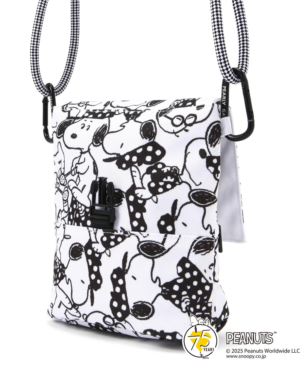 PEARLY GATES スヌーピー総柄カートポーチ SNOOPY】総柄カートポーチ (UNISEX) | PEARLY GATES（パーリーゲイツ