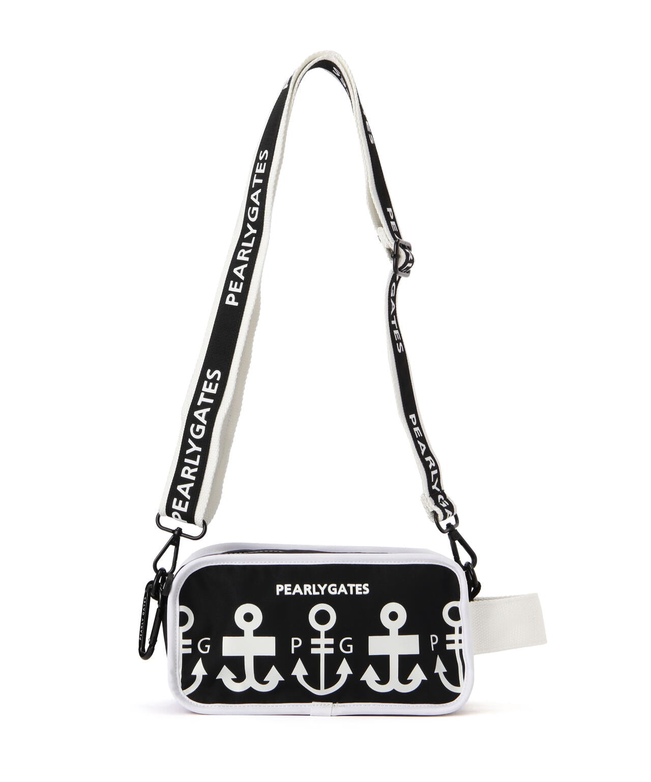 ロゴアンカー柄マルチラウンドポーチ (UNISEX) | PEARLY GATES