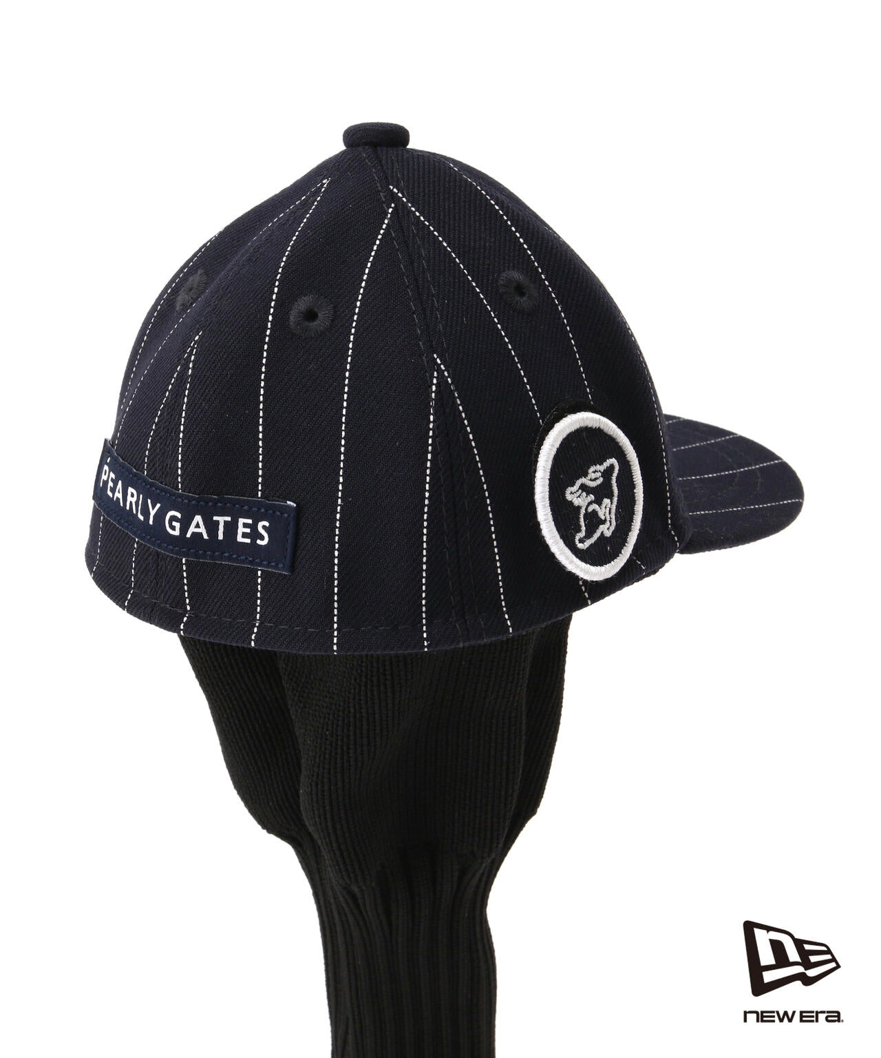 【NEW ERA × PG】 ピンストライプ柄 フェアウェイウッド用ヘッドカバー (UNISEX)